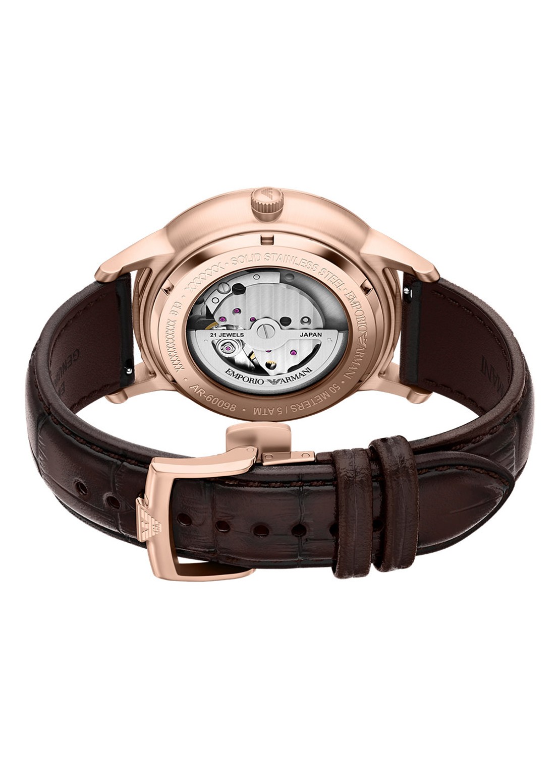 Armani Horloge AR60098 - detail 3 roségoud