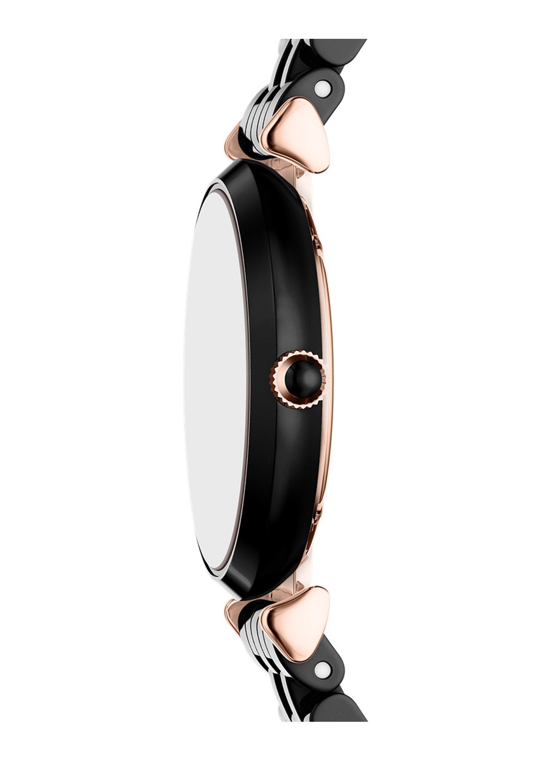 Armani Horloge AR70021 - detail 2 zwart