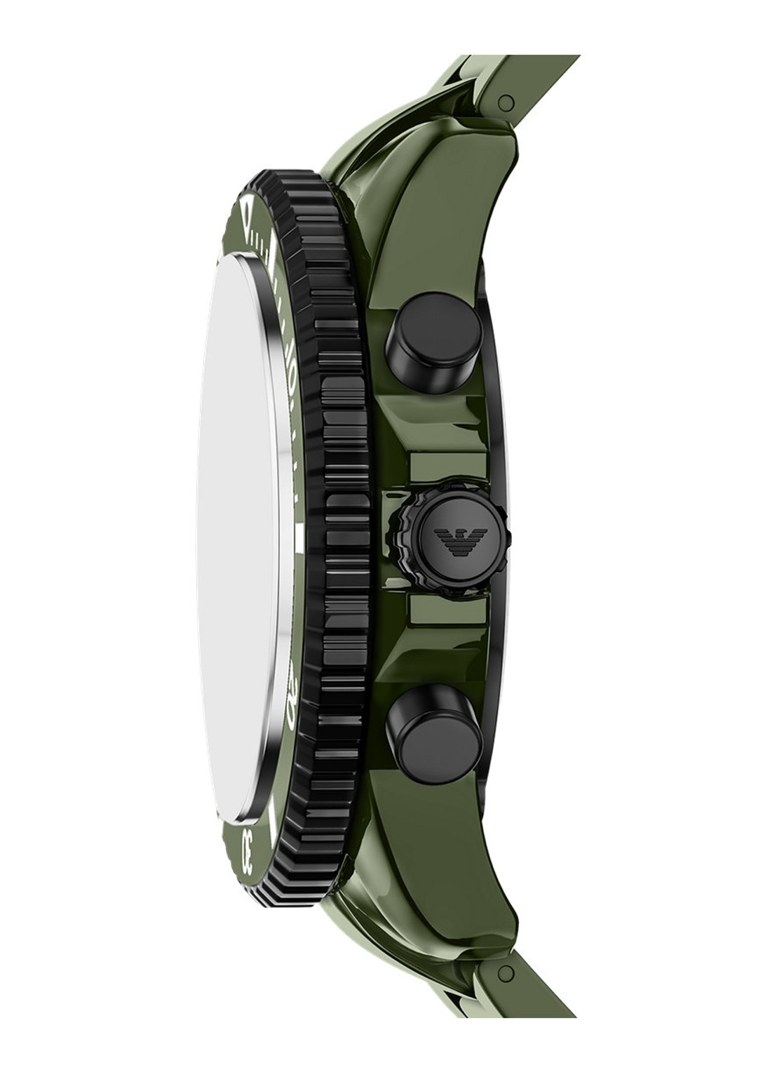 Armani Horloge AR70023 - detail 2 groen