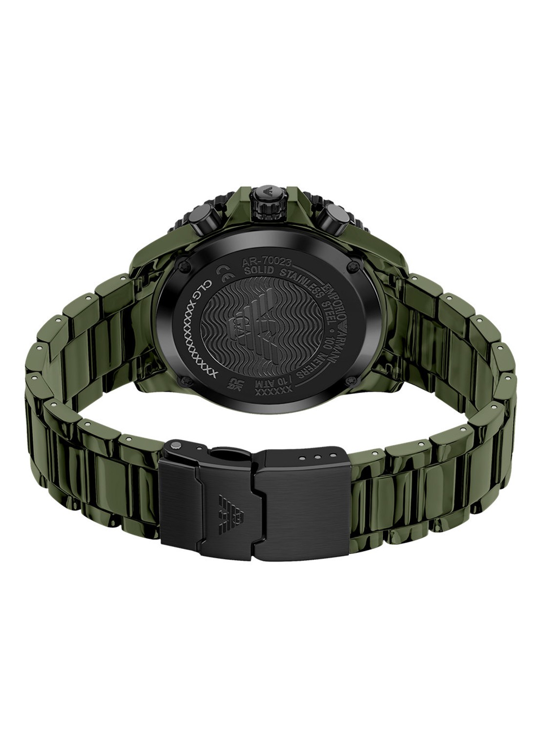 Armani Horloge AR70023 - detail 3 groen