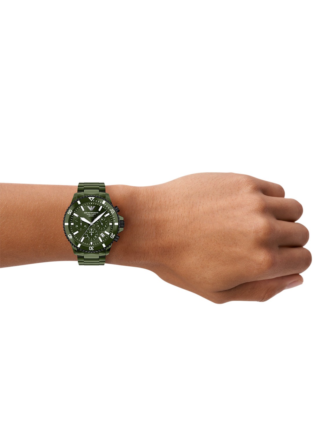 Armani Horloge AR70023 - detail 5 groen