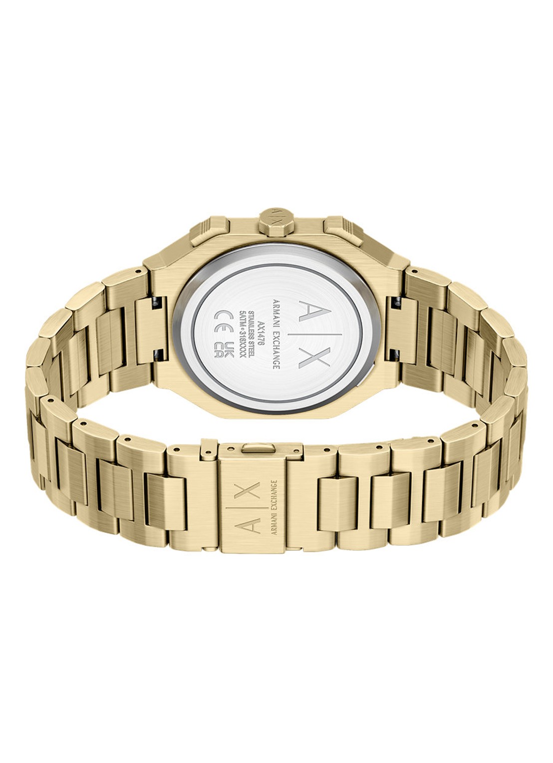 Armani Horloge AX1476 - detail 3 goud