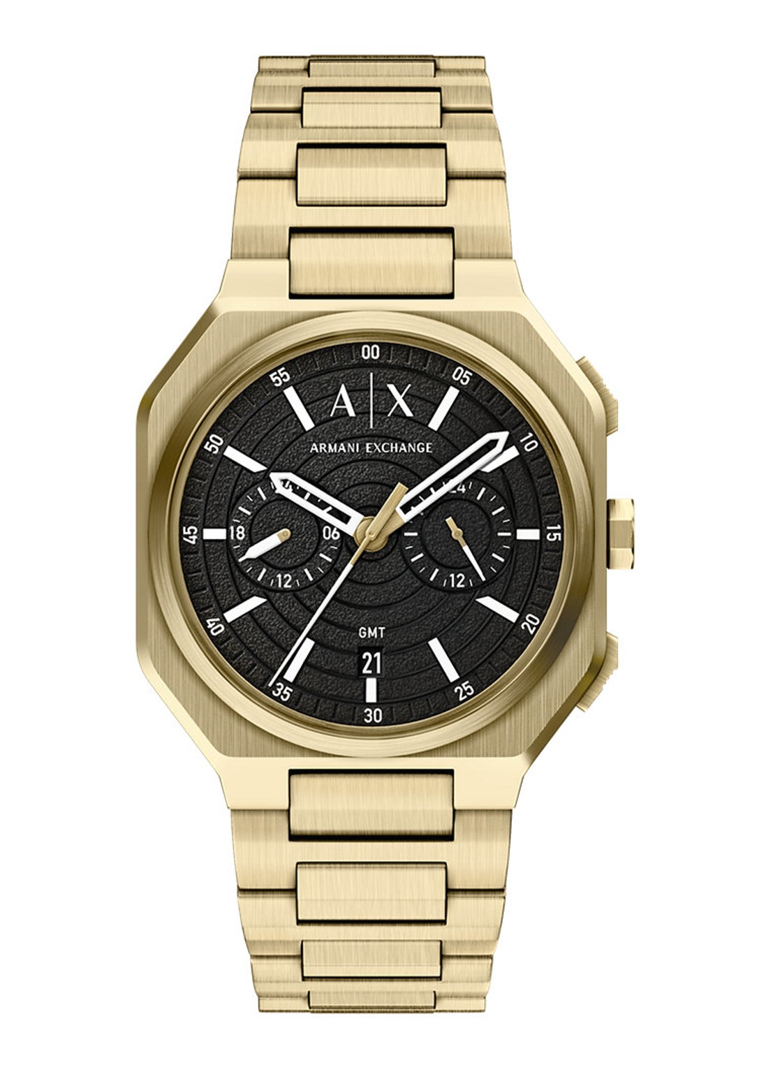 Armani Horloge AX1476 - voorkant 5 goud