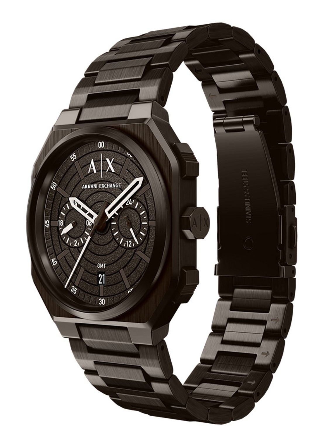 Armani Horloge AX1479 - detail 4 bruin