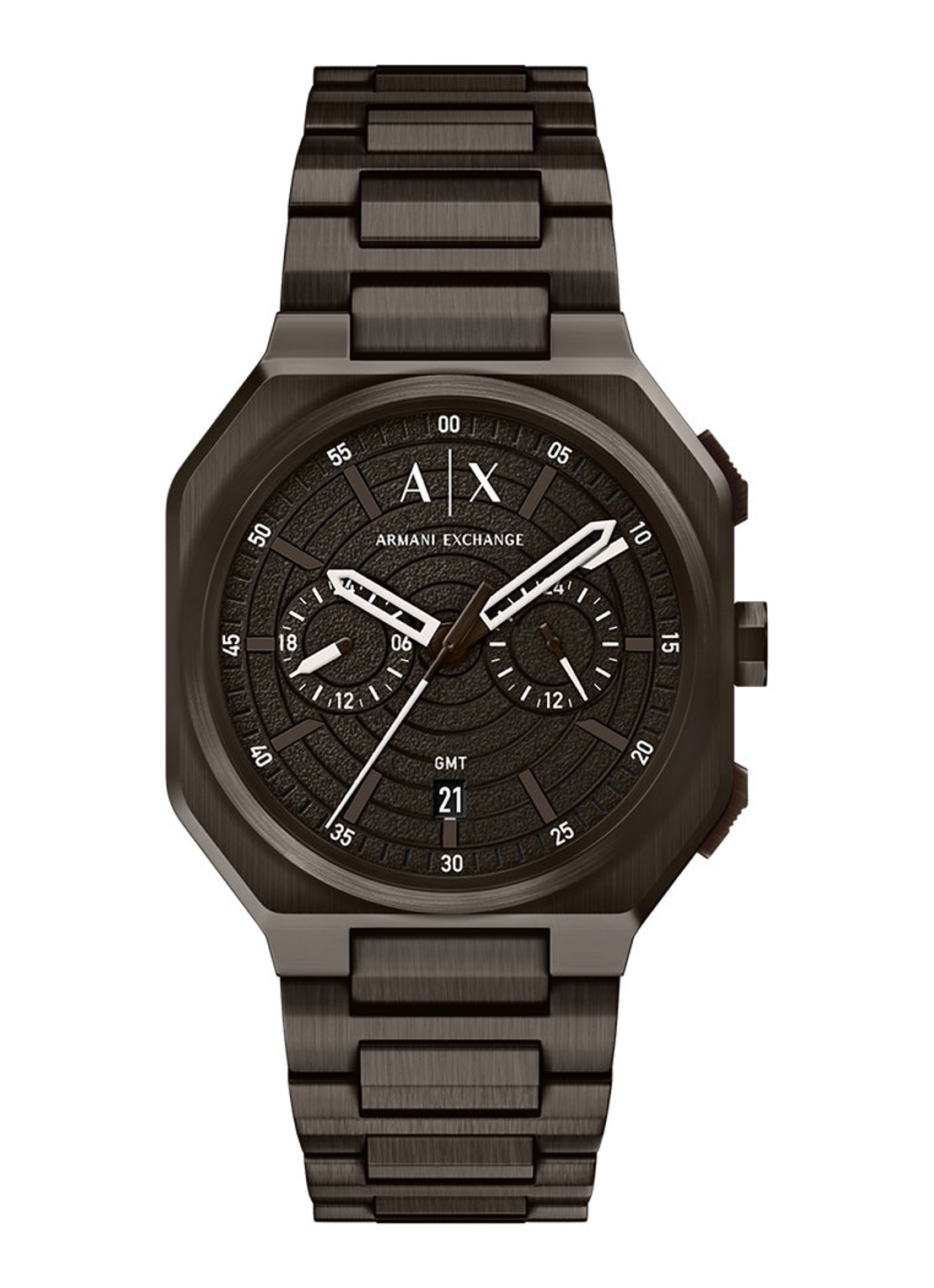 Armani Horloge AX1479 - voorkant 6 bruin