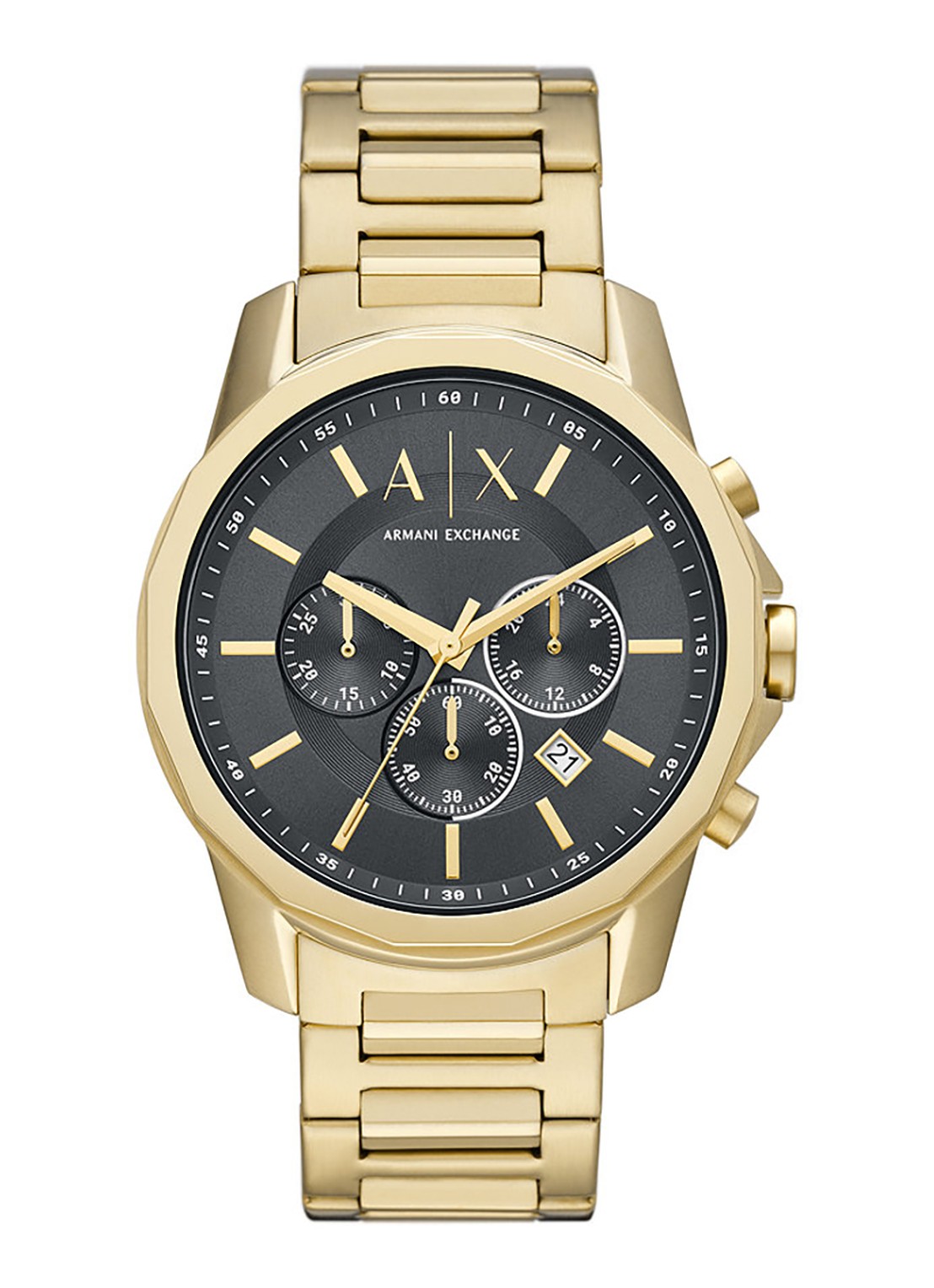 Armani Horloge AX1721 - voorkant 4 goud