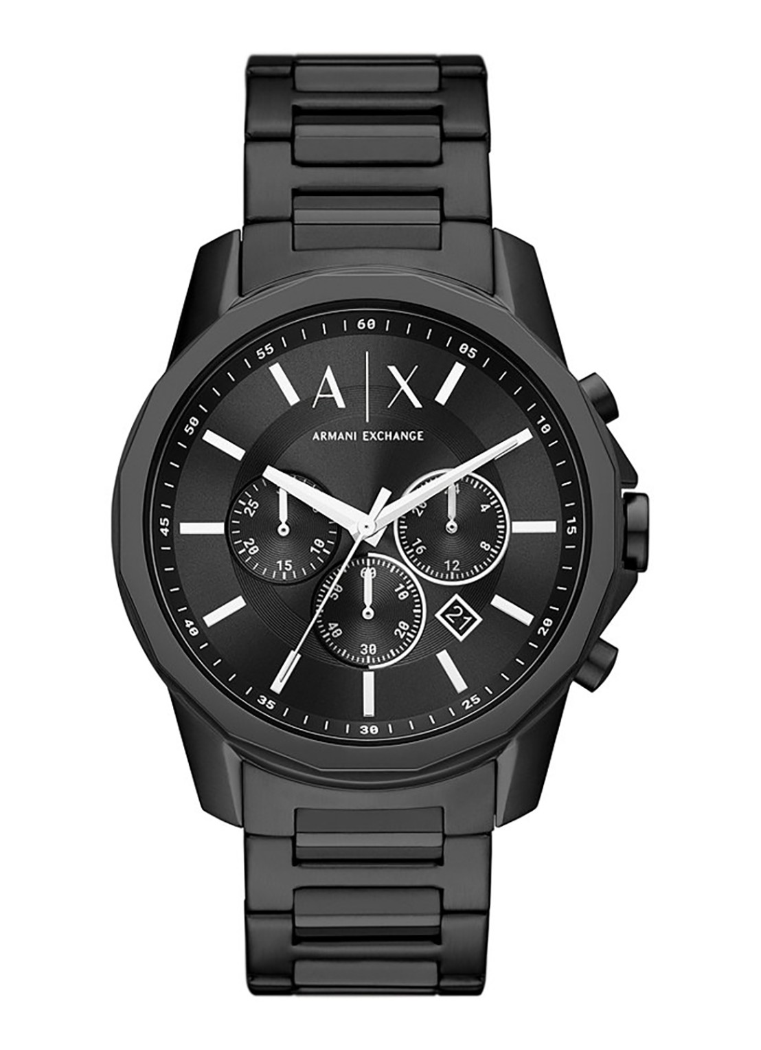 Armani Horloge AX1722 - voorkant zwart