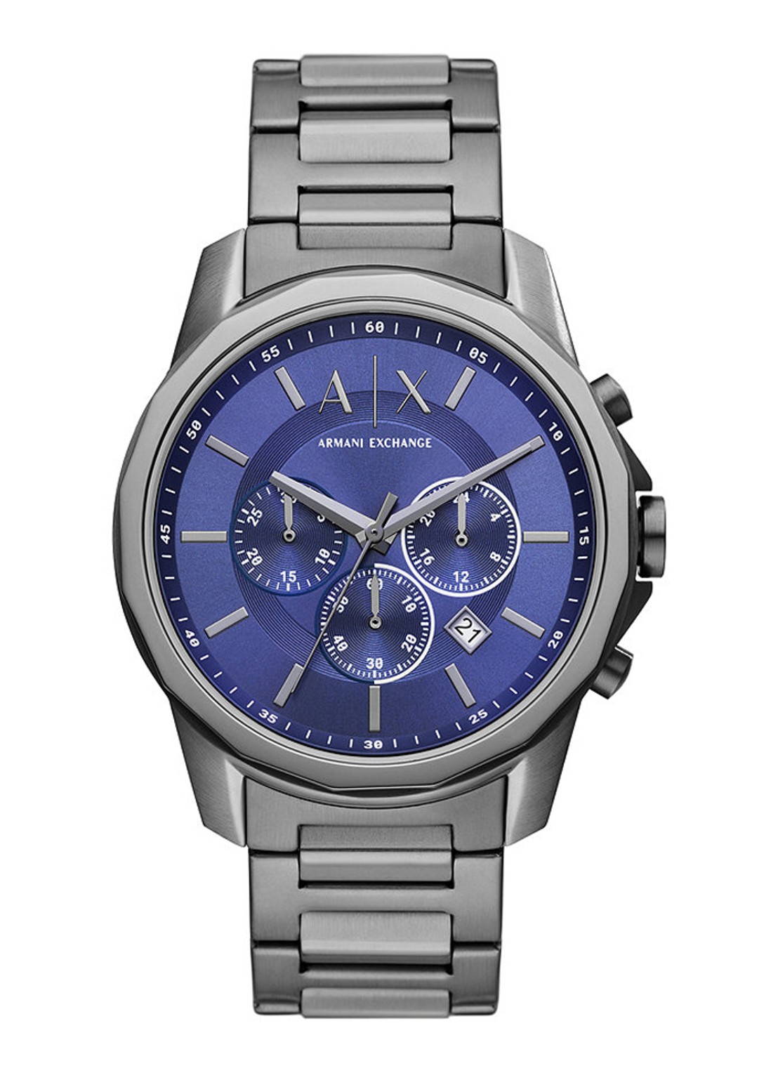 Armani Horloge AX1731 - voorkant antraciet