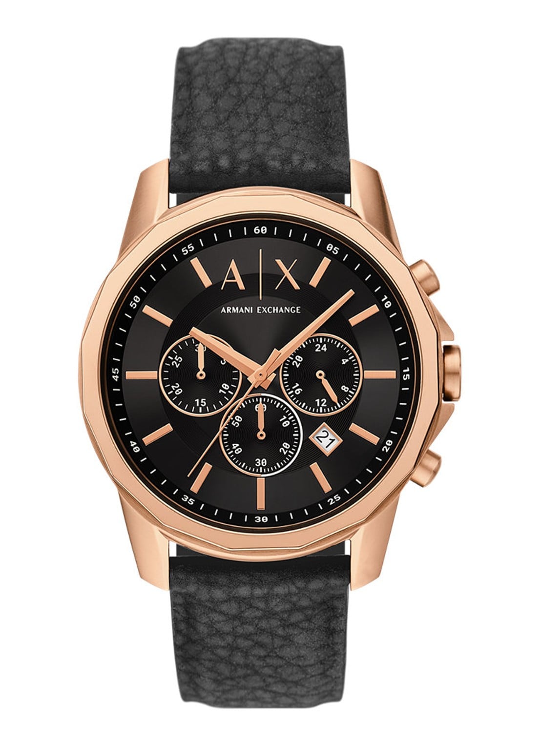 Armani Horloge AX1769 - voorkant roségoud