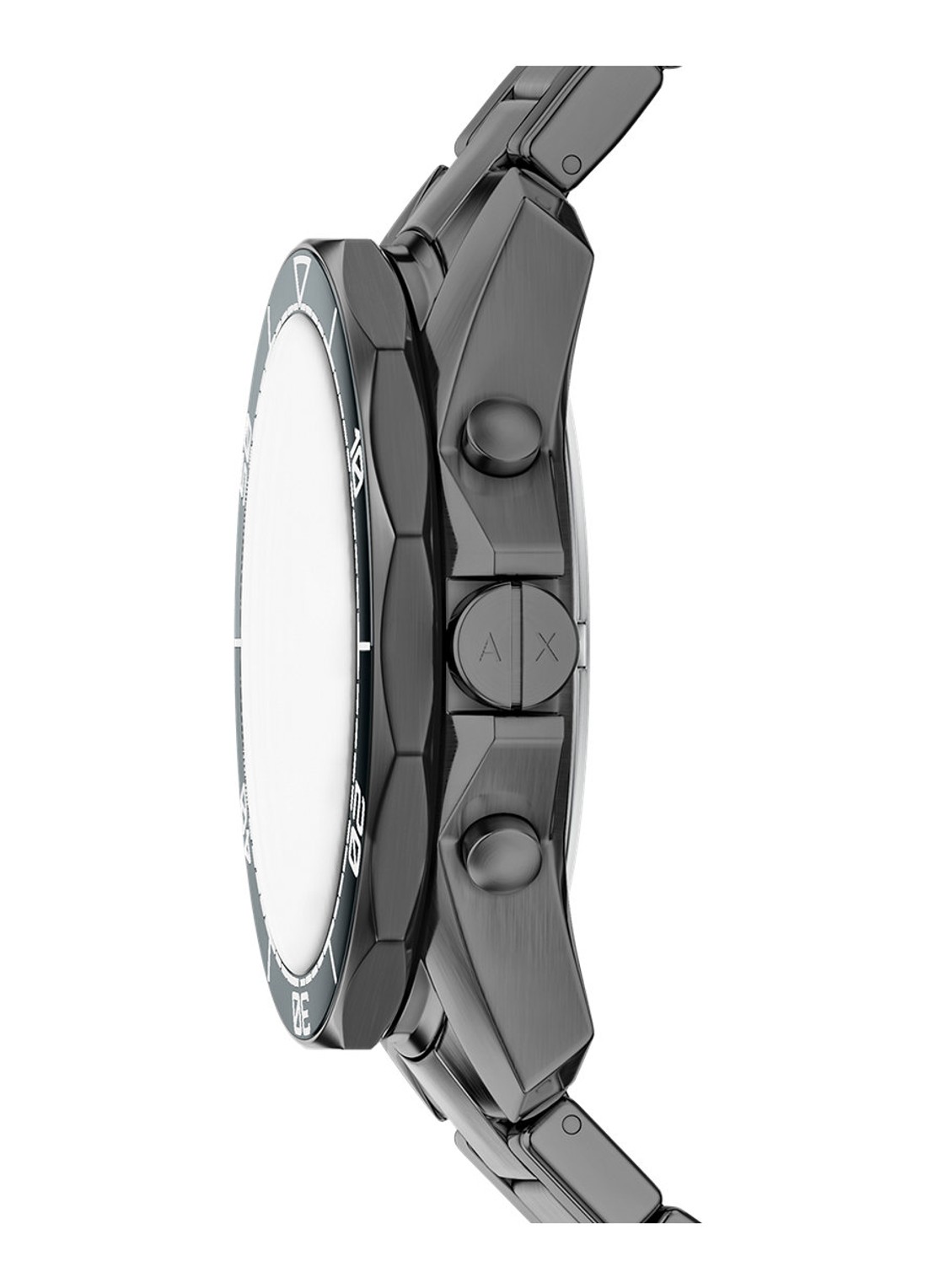 Armani Horloge AX1972 - detail 3 zilver