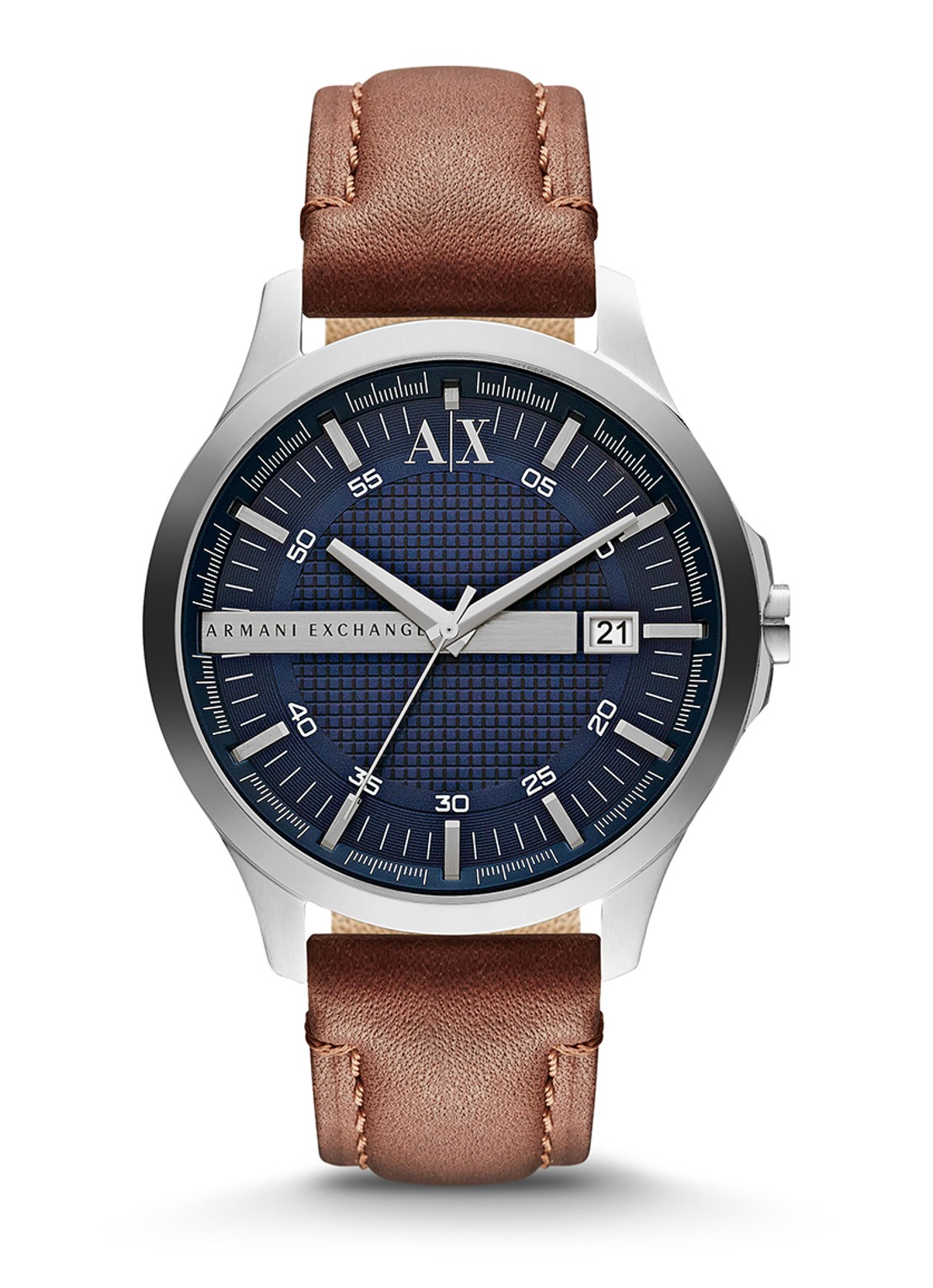 Armani Horloge AX2133 - voorkant zilver