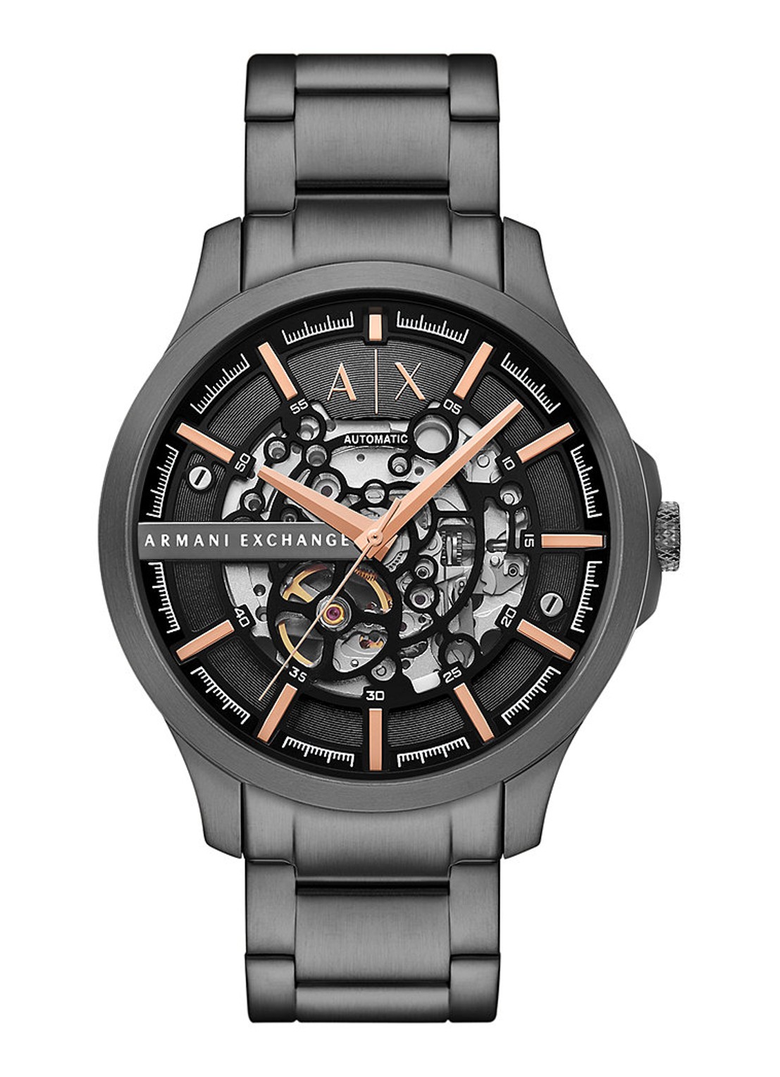 Armani Horloge AX2458 - voorkant 4 grijs