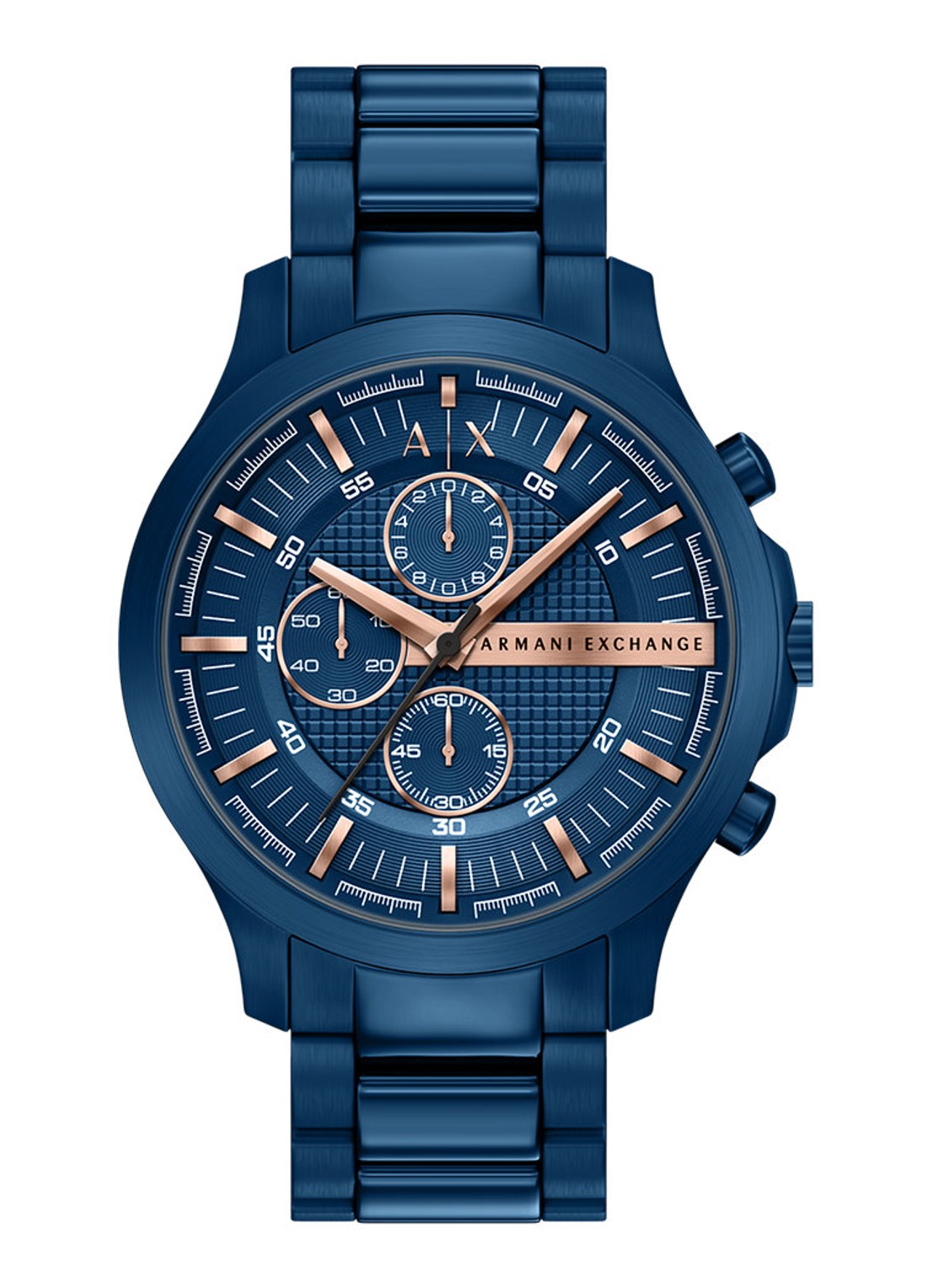 Armani Horloge AX2468 - voorkant blauw