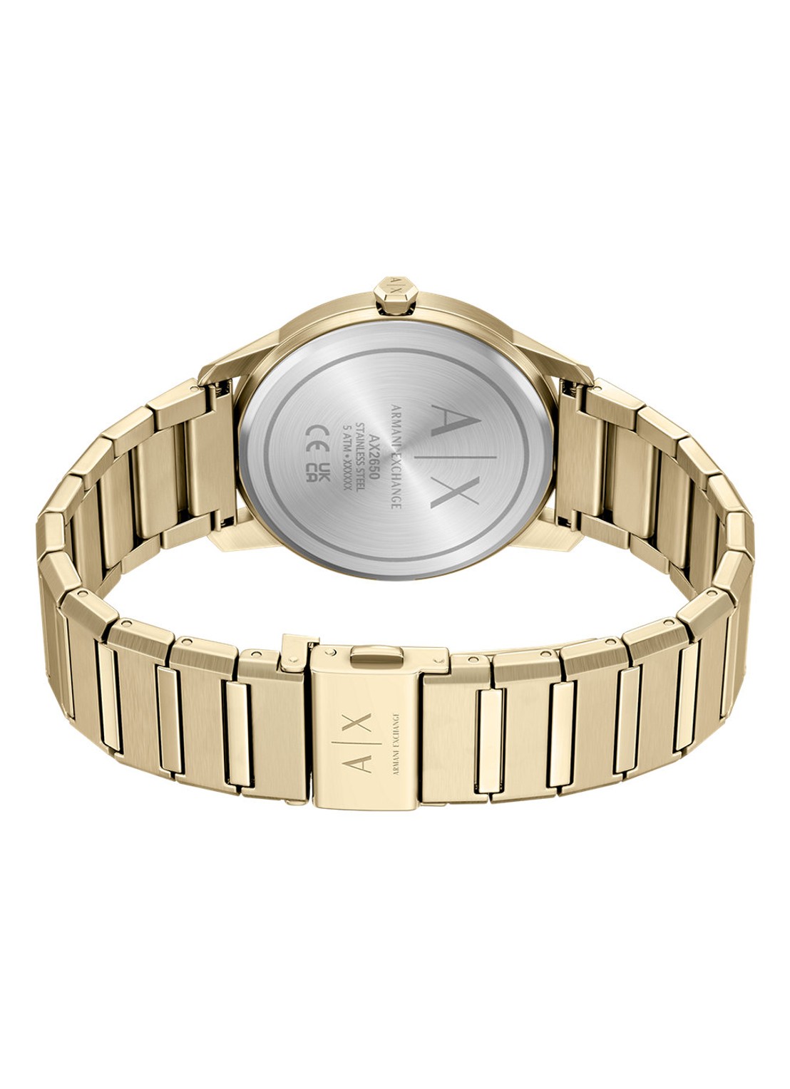 Armani Horloge AX2650 - detail 3 goud