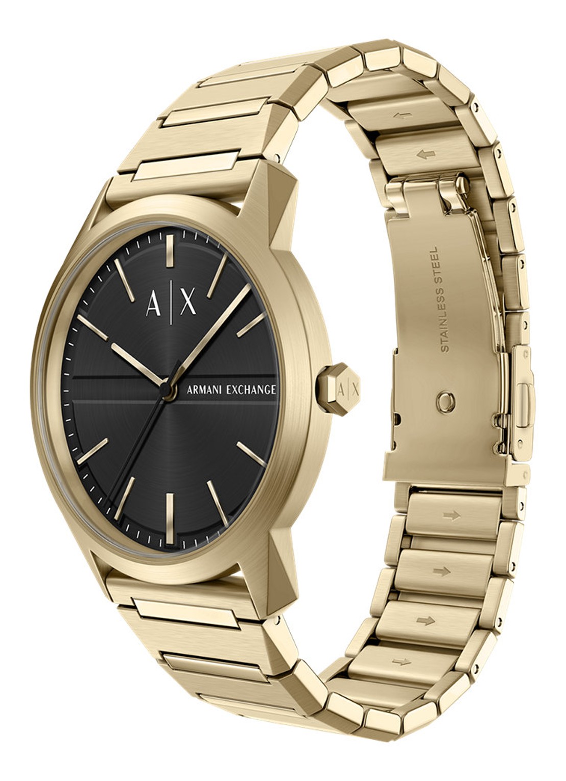 Armani Horloge AX2650 - detail 4 goud
