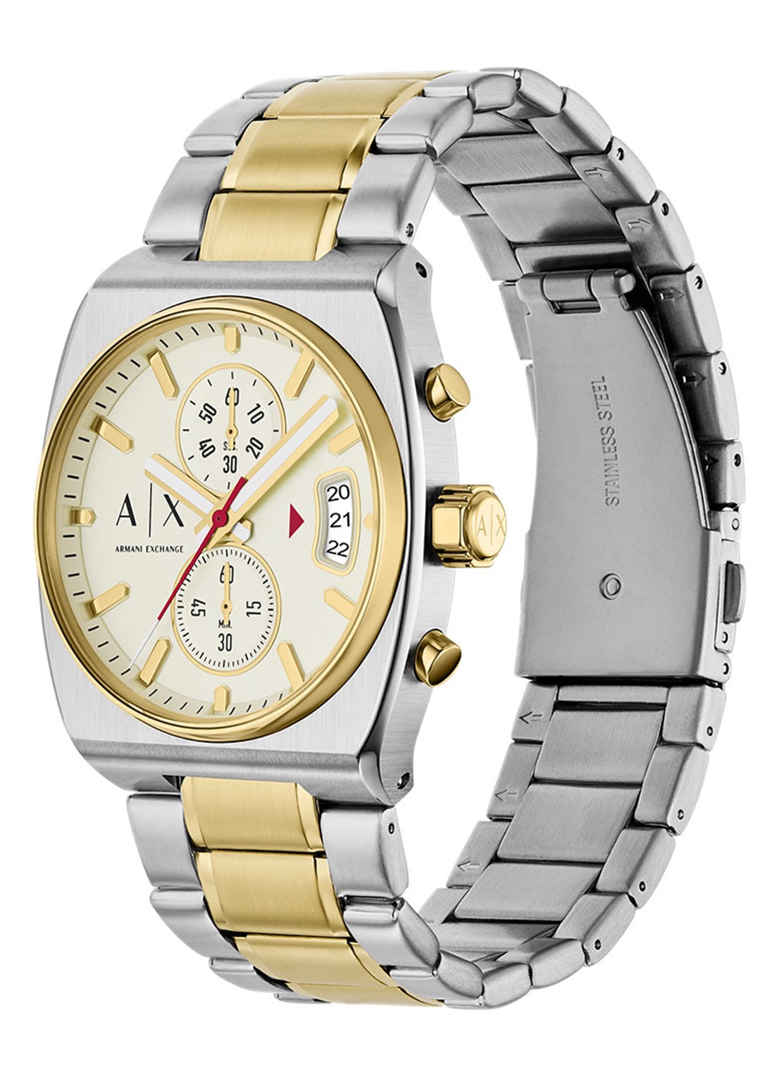 Armani Horloge AX2821 - detail 4 zilver