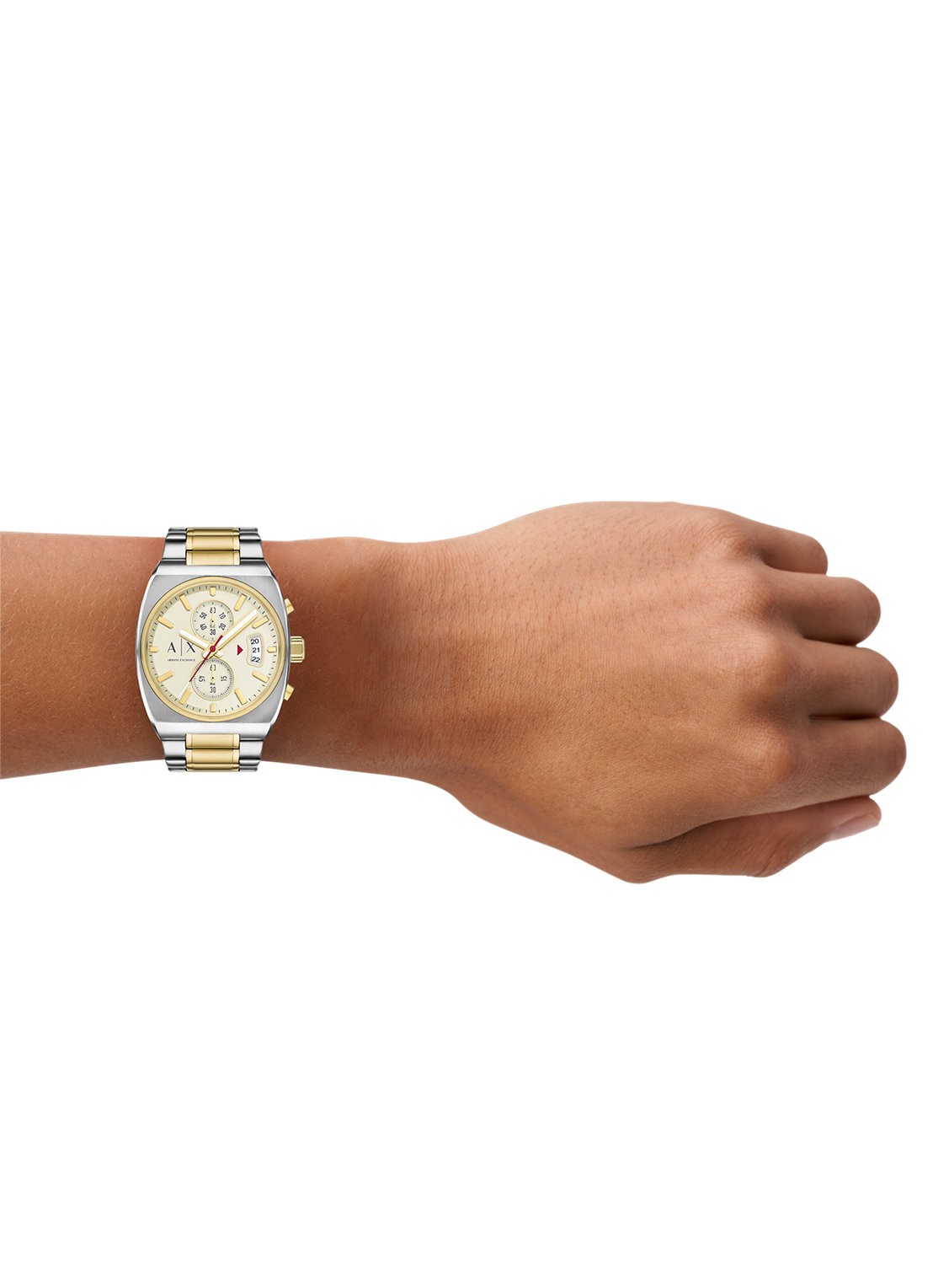 Armani Horloge AX2821 - detail 5 zilver