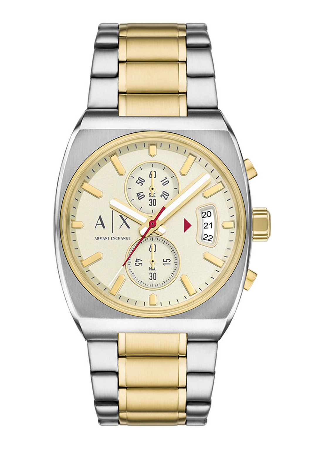 Armani Horloge AX2821 - voorkant zilver