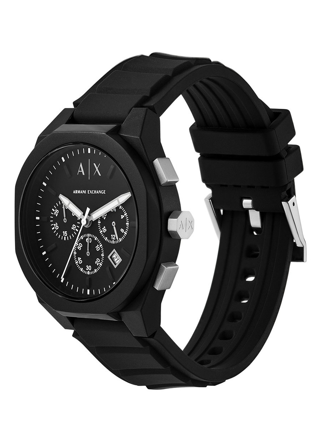 Armani Horloge AX4161 - detail 3 zwart