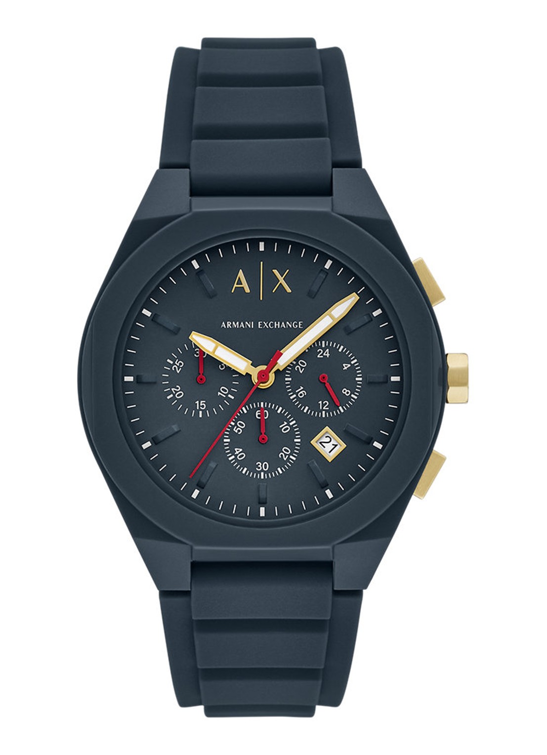 Armani Horloge AX4168 - voorkant petrol