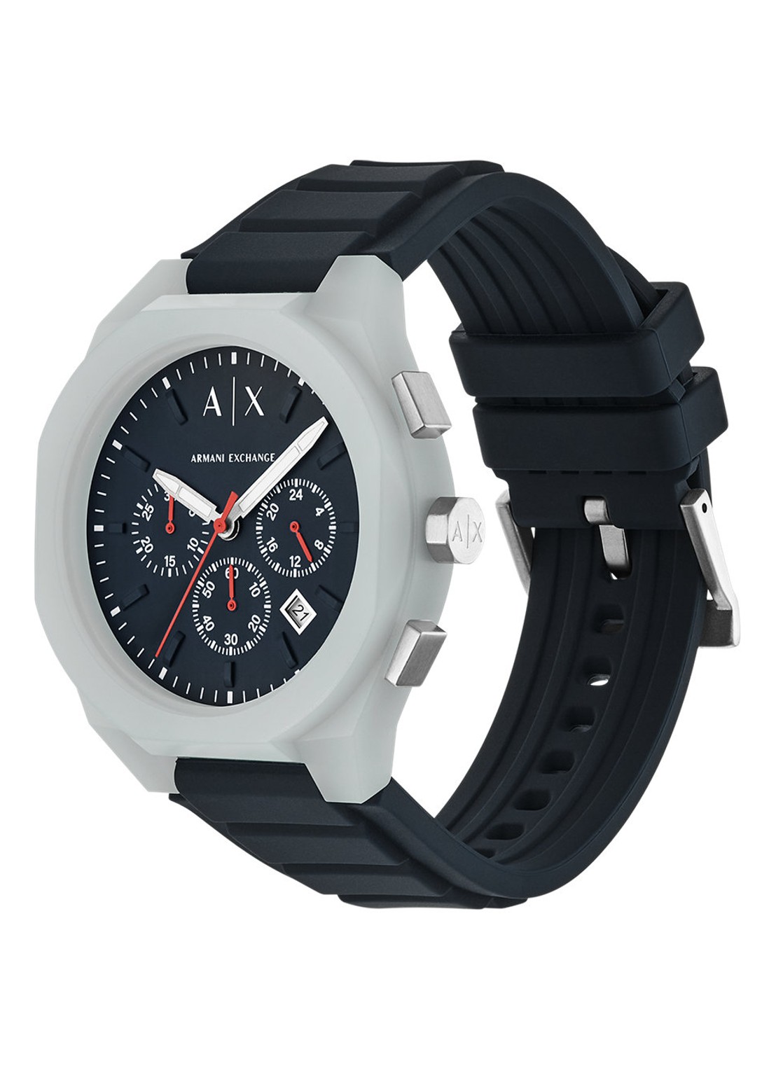 Armani Horloge AX4172 - detail 3 zilver