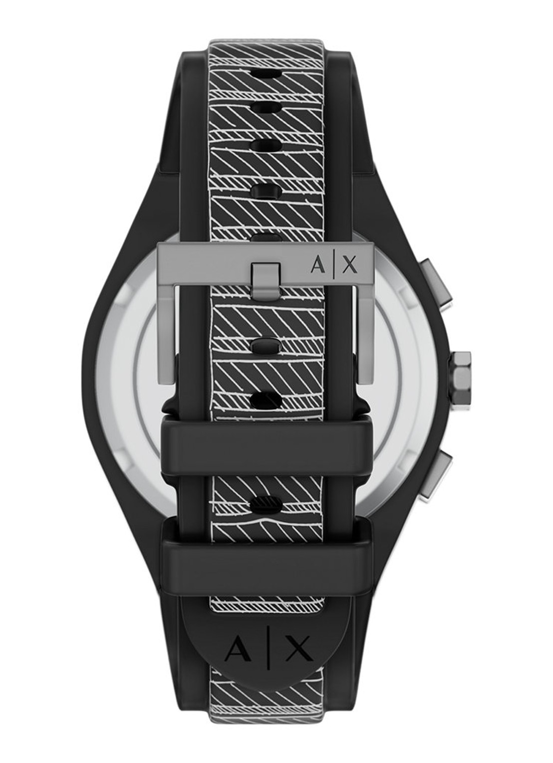 Armani Horloge AX4174 - detail zwart