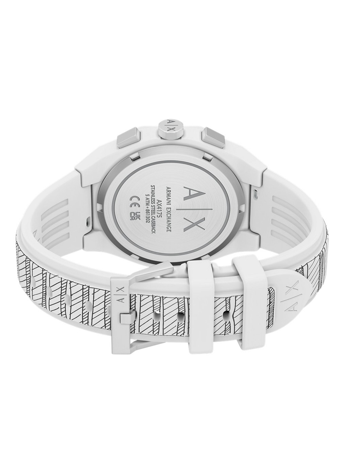 Armani Horloge AX4175 - detail 3 wit
