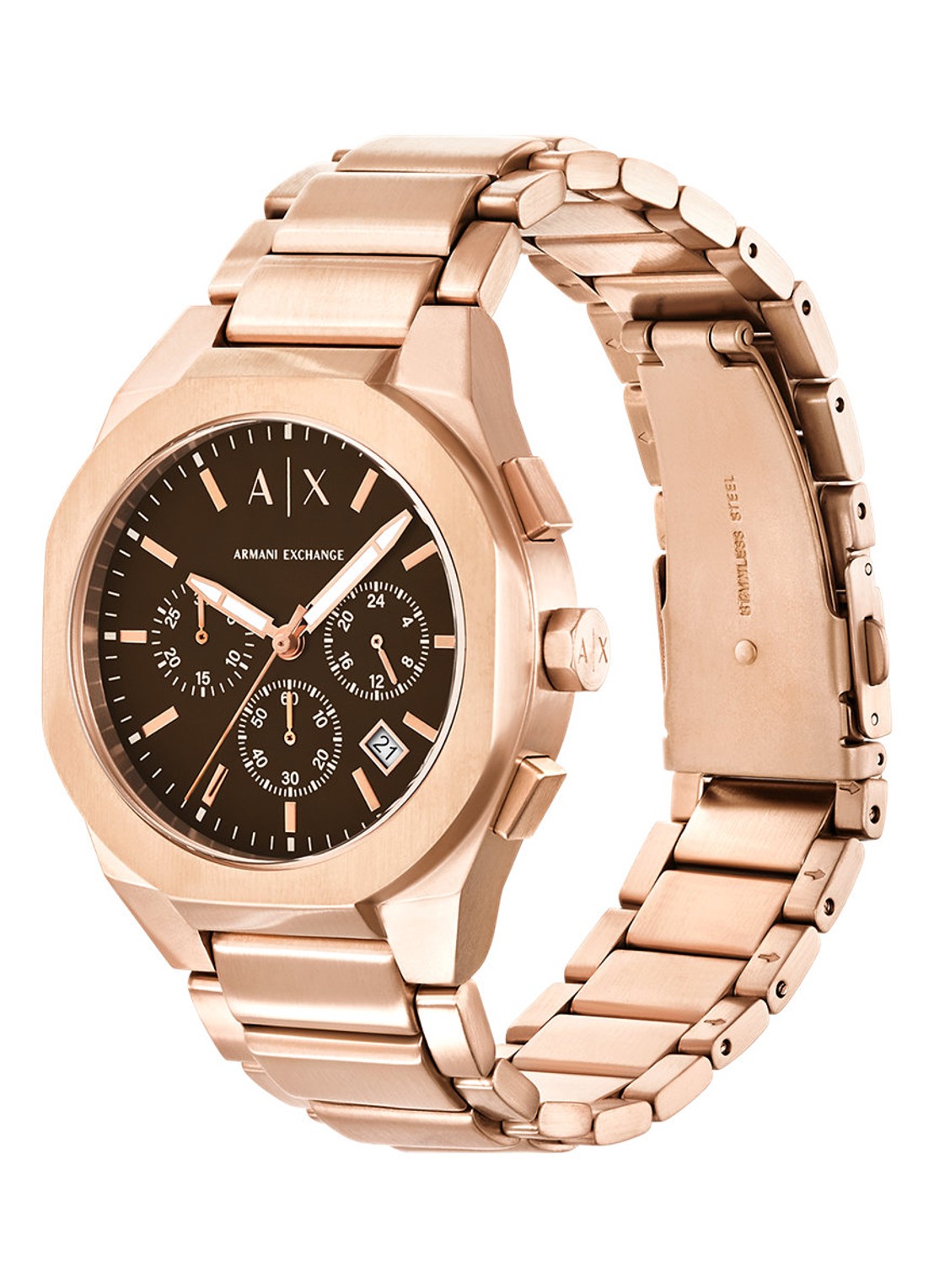 Armani Horloge AX4188 - detail 4 roségoud