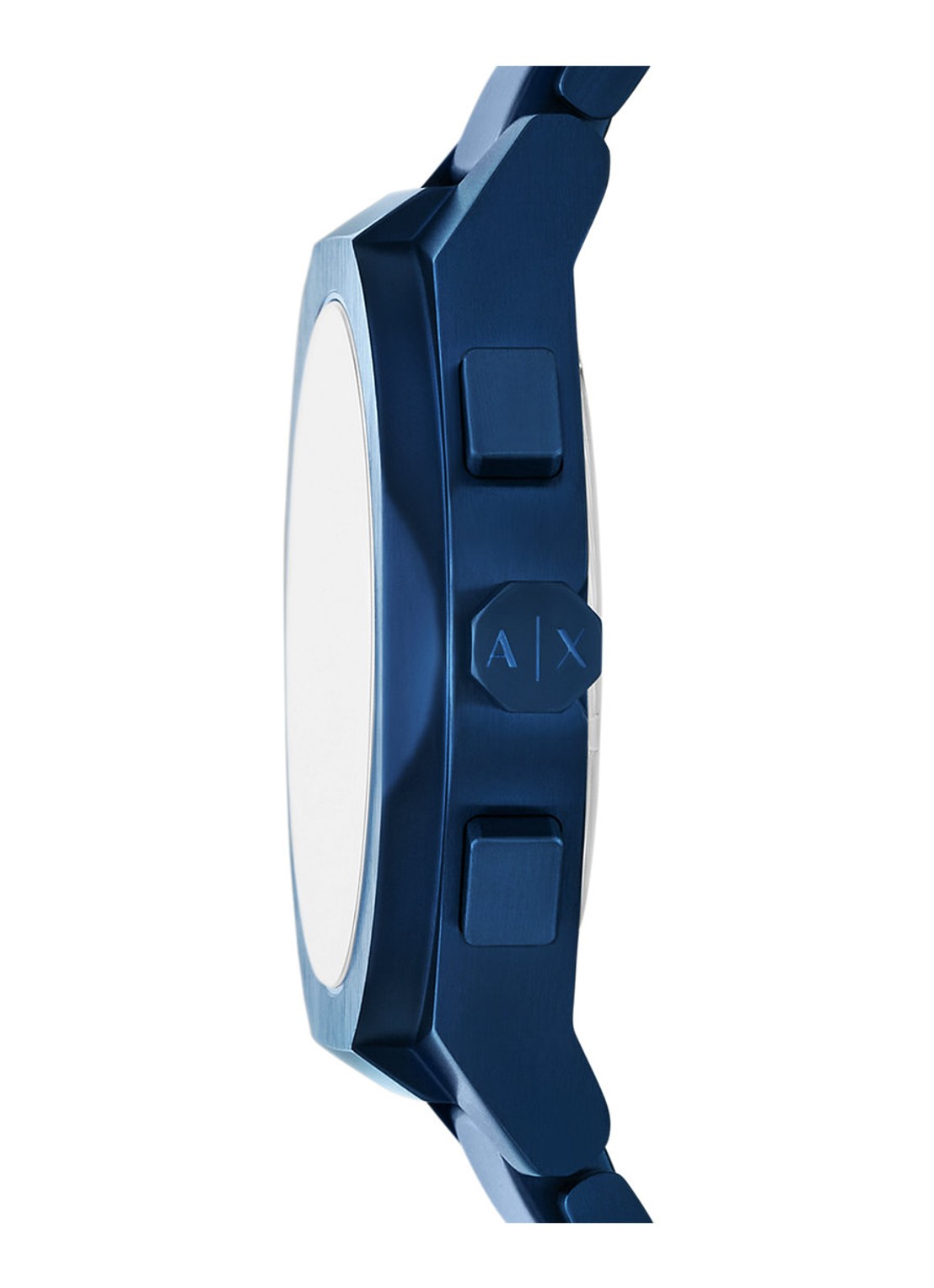 Armani Horloge AX4189 - detail 2 donkerblauw