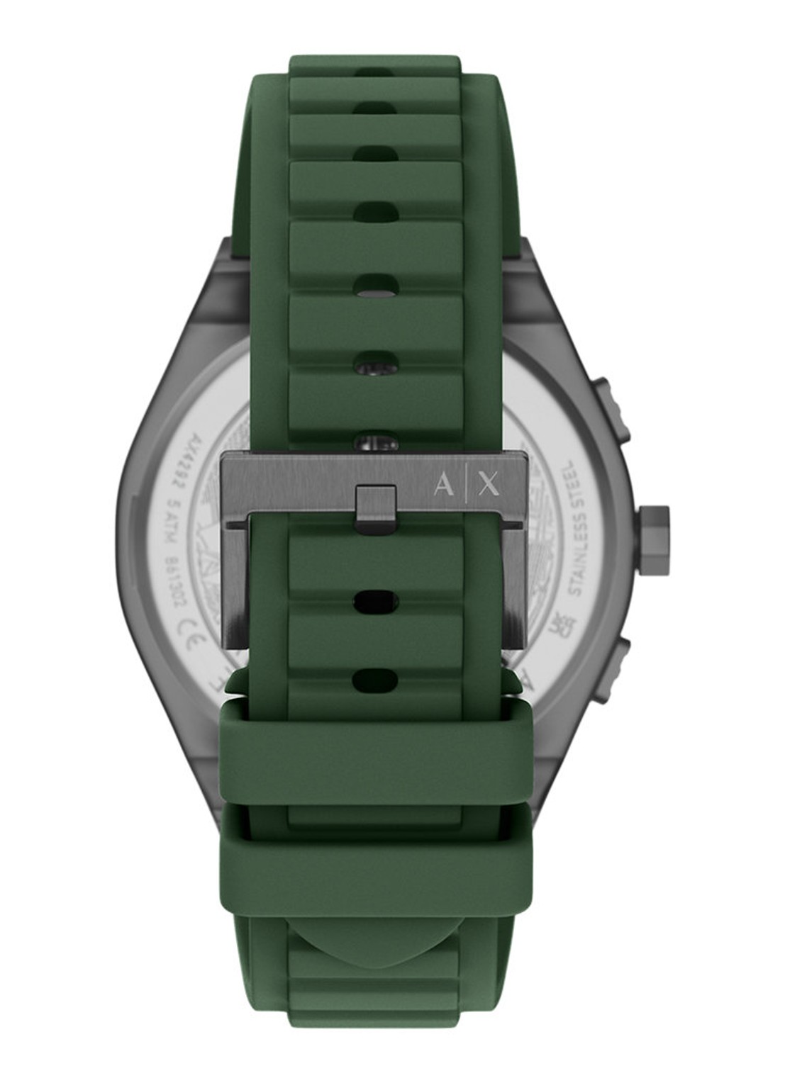Armani Horloge AX4292 - detail antraciet
