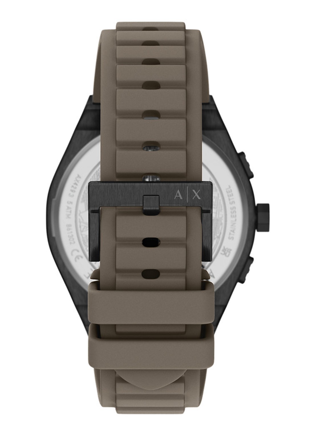 Armani Horloge AX4293 - detail 2 zwart