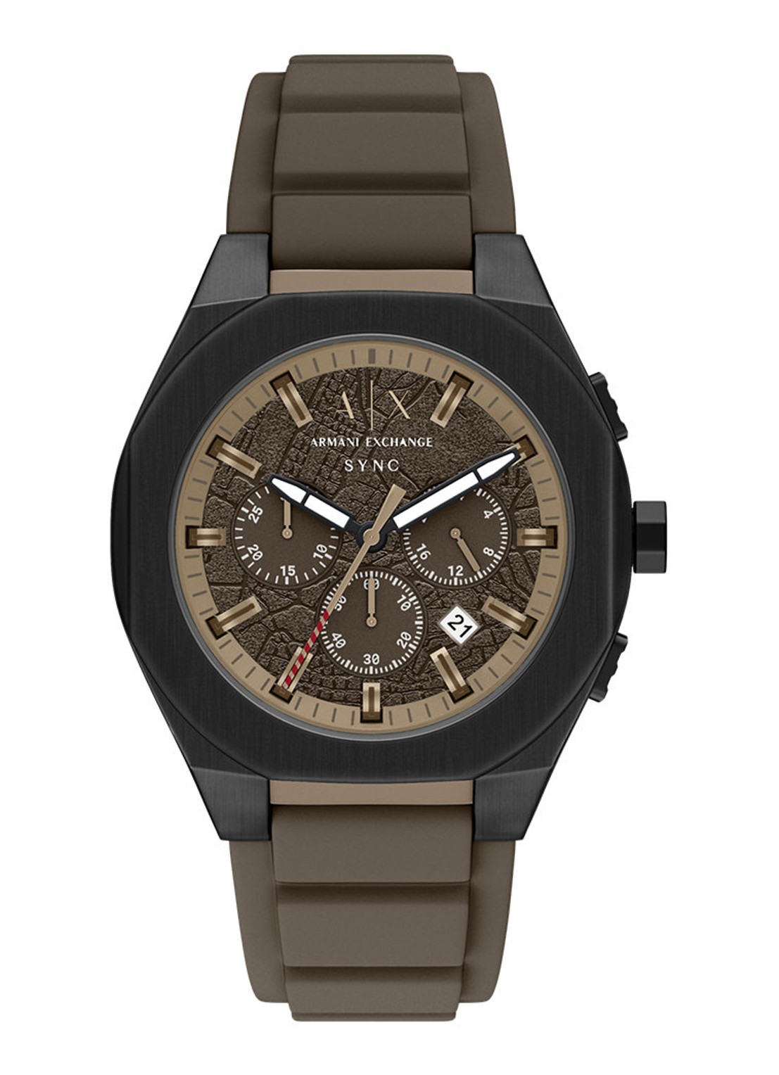 Armani Horloge AX4293 - voorkant zwart
