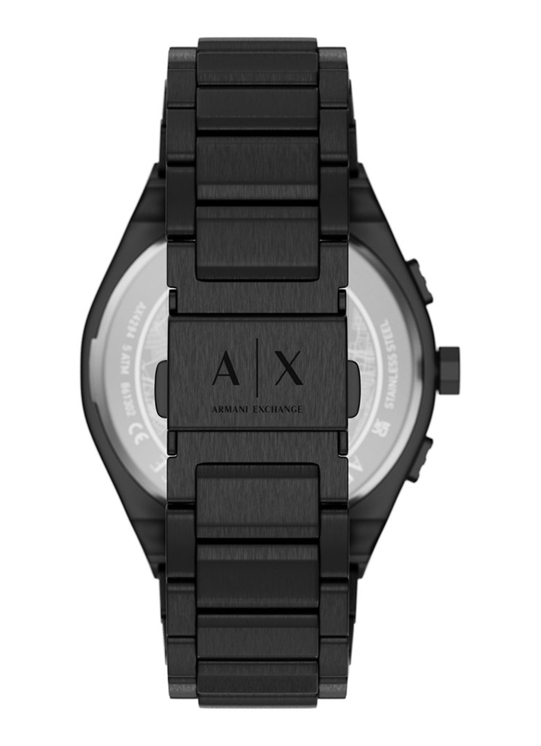 Armani Horloge AX4294 - detail zwart