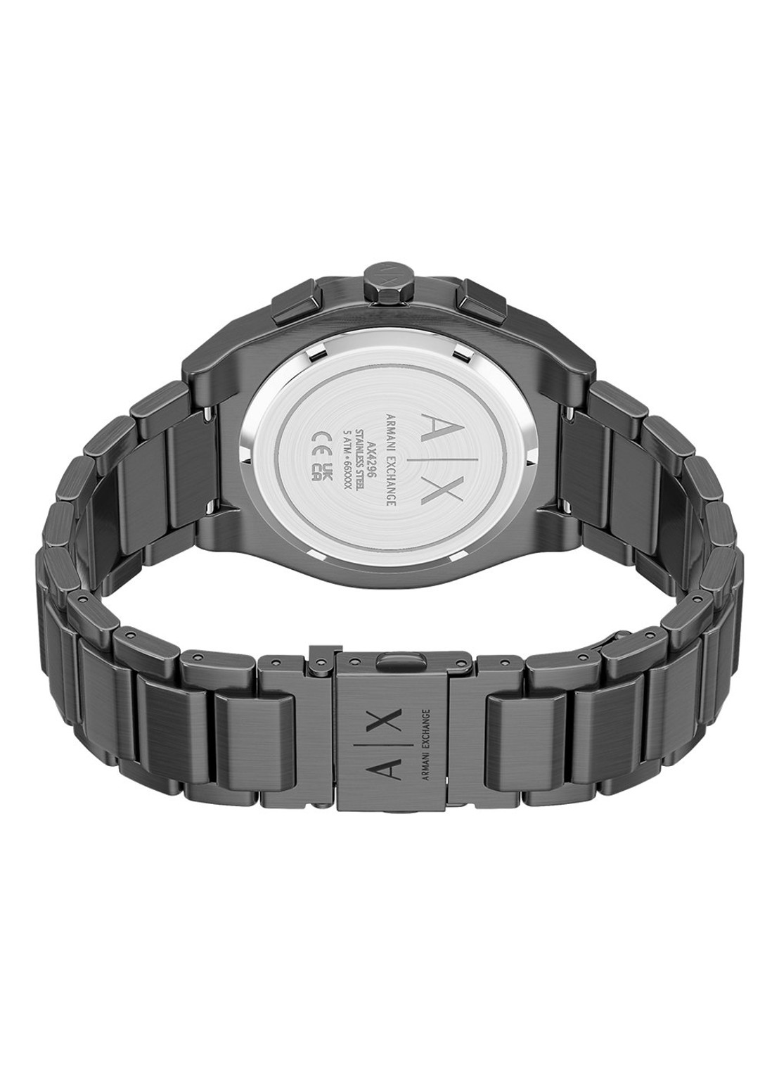 Armani Horloge AX4296 - detail 5 antraciet