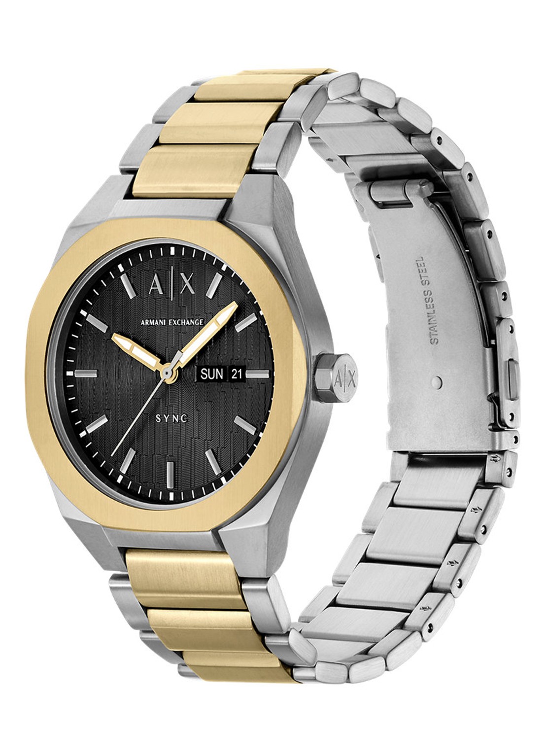 Armani Horloge AX4298 - detail 3 zilver