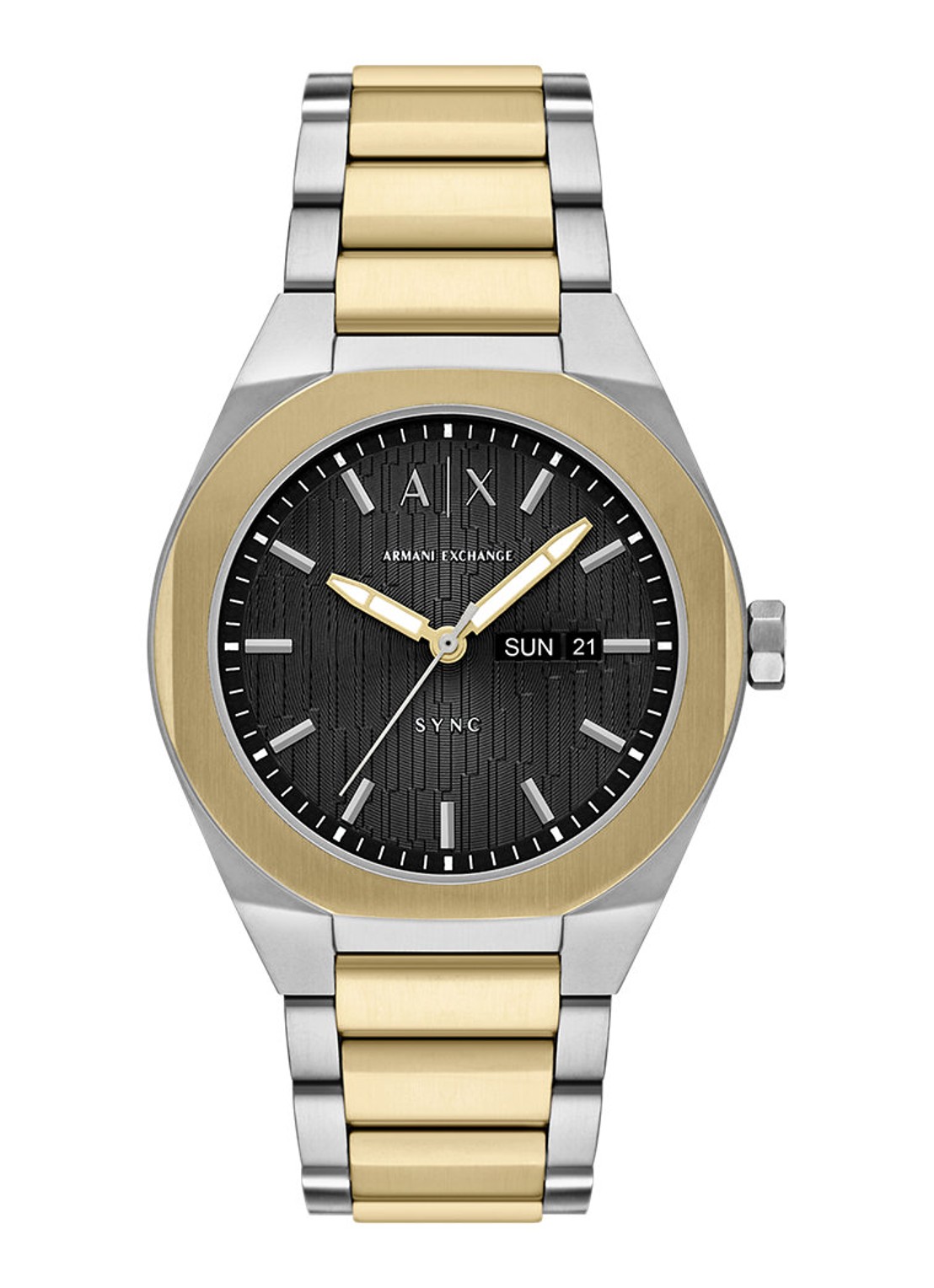 Armani Horloge AX4298 - voorkant 5 zilver