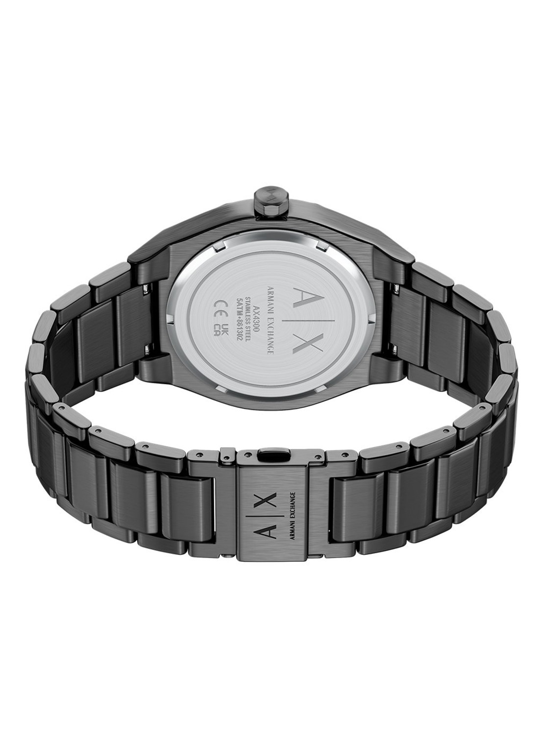 Armani Horloge AX4300 - detail 4 antraciet