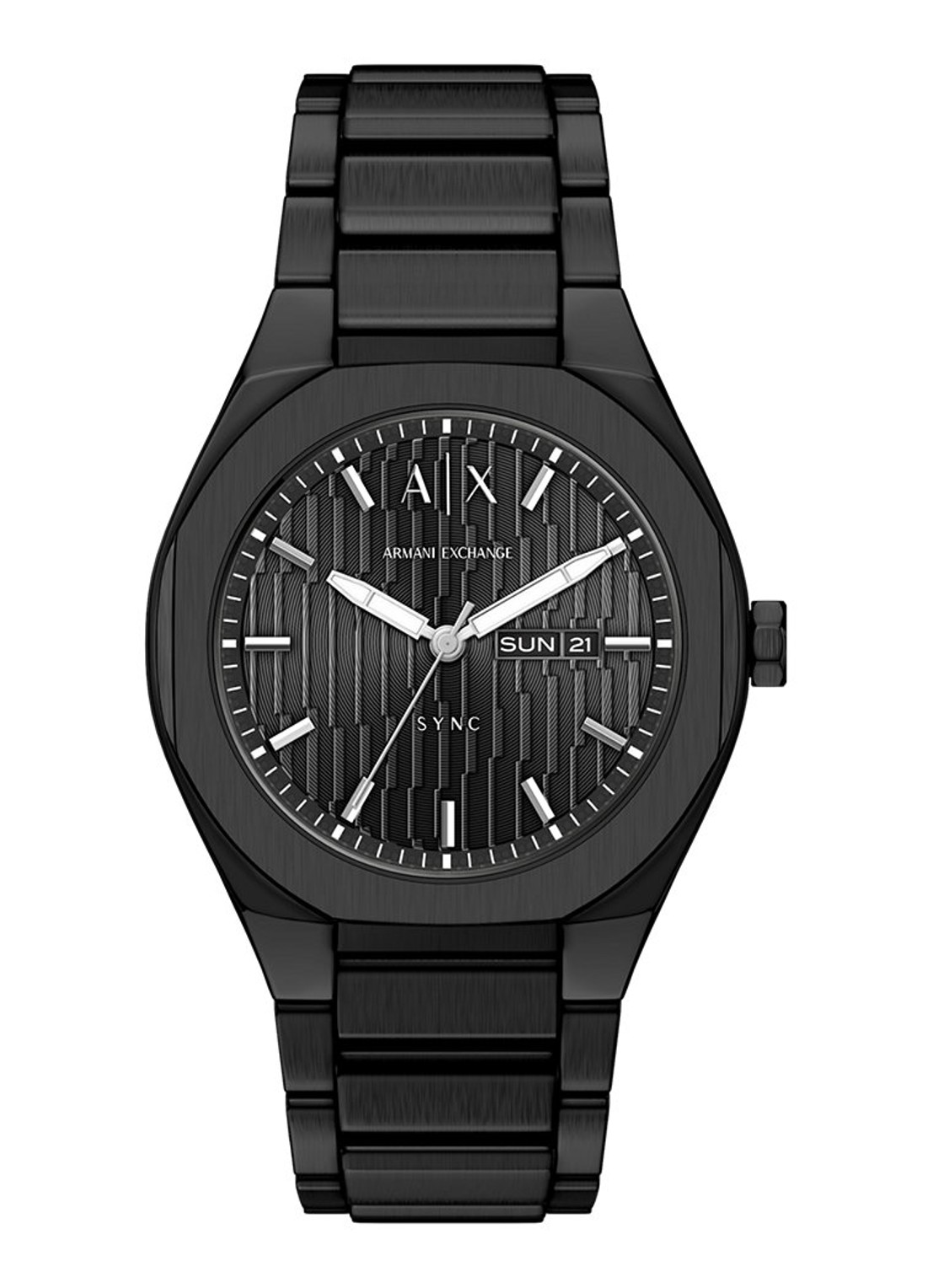Armani Horloge AX4301 - voorkant 5 zwart