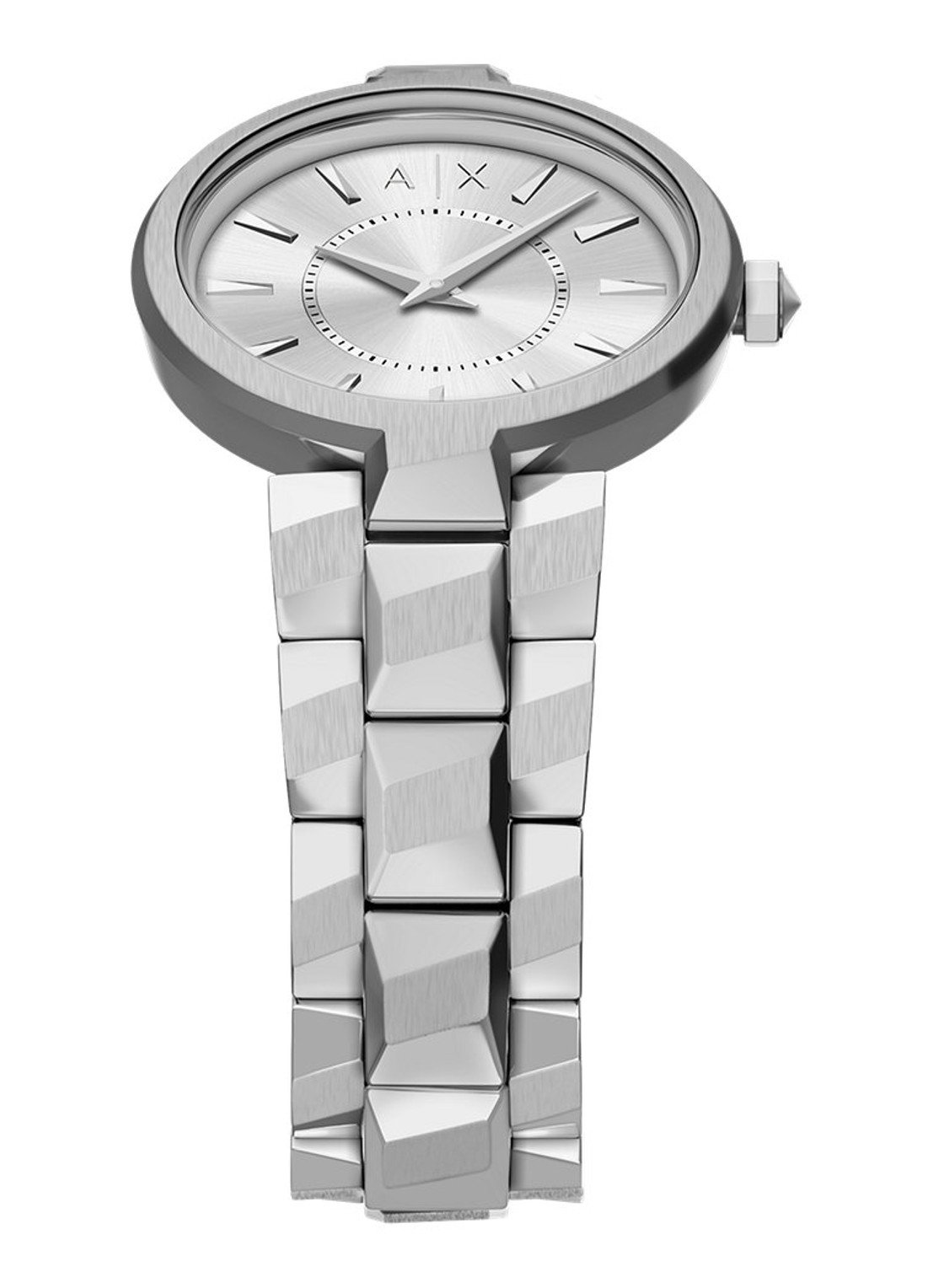 Armani Horloge AX4405 - detail 4 zilver