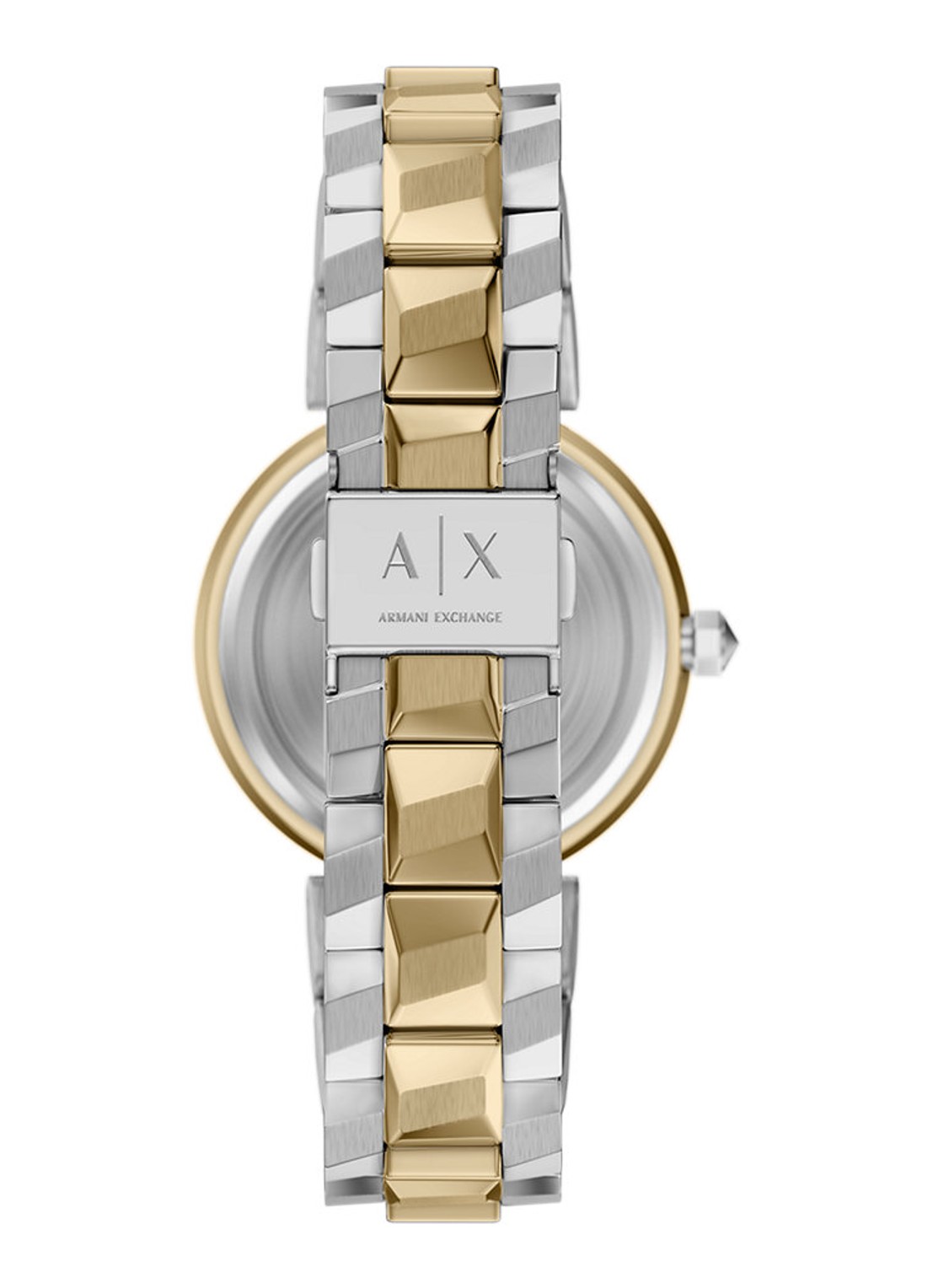 Armani Horloge AX4406 - detail zilver