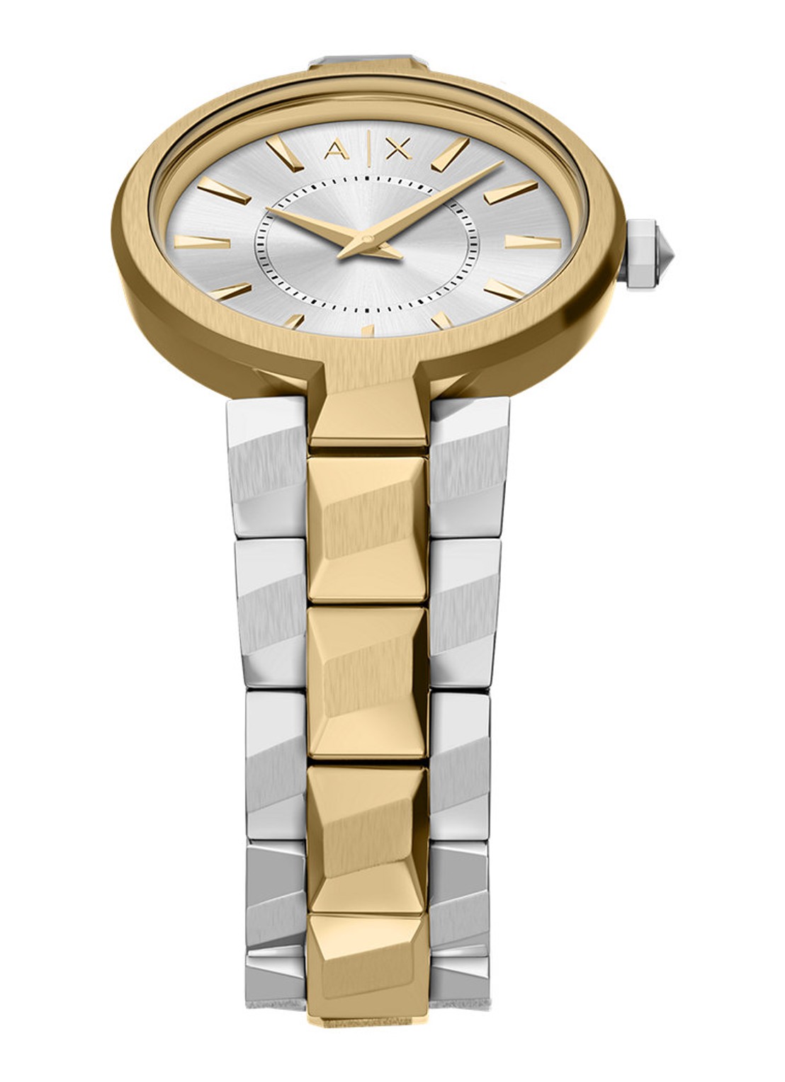 Armani Horloge AX4406 - detail 3 zilver