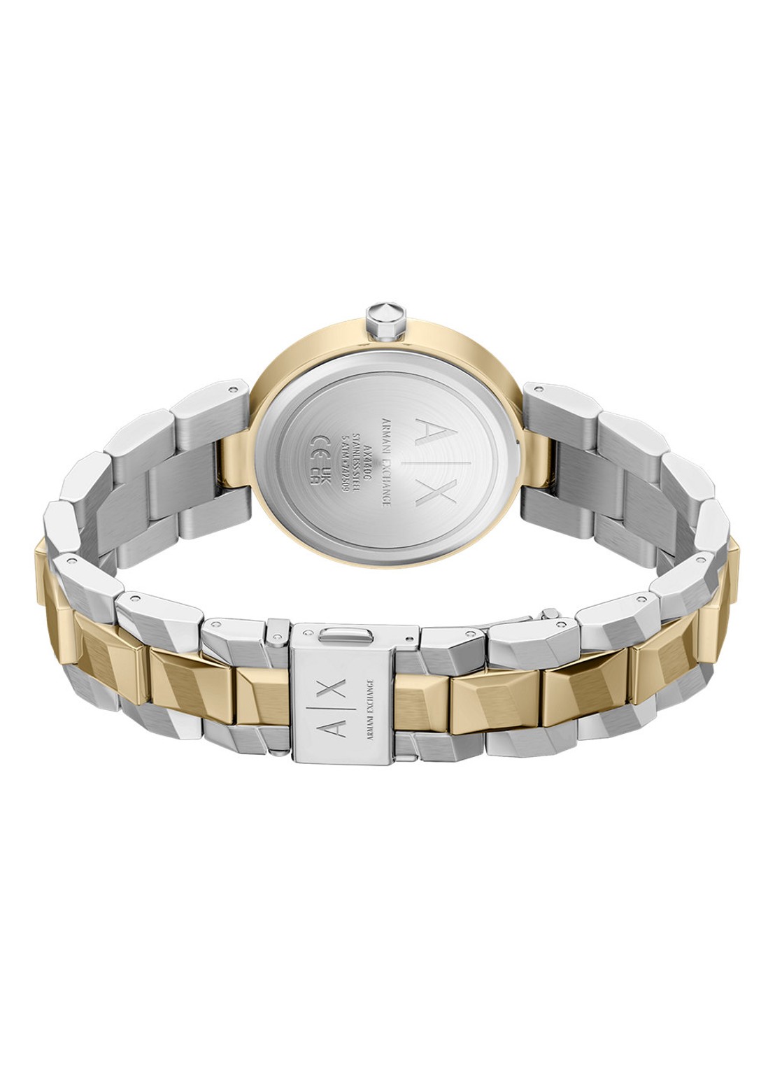 Armani Horloge AX4406 - detail 4 zilver
