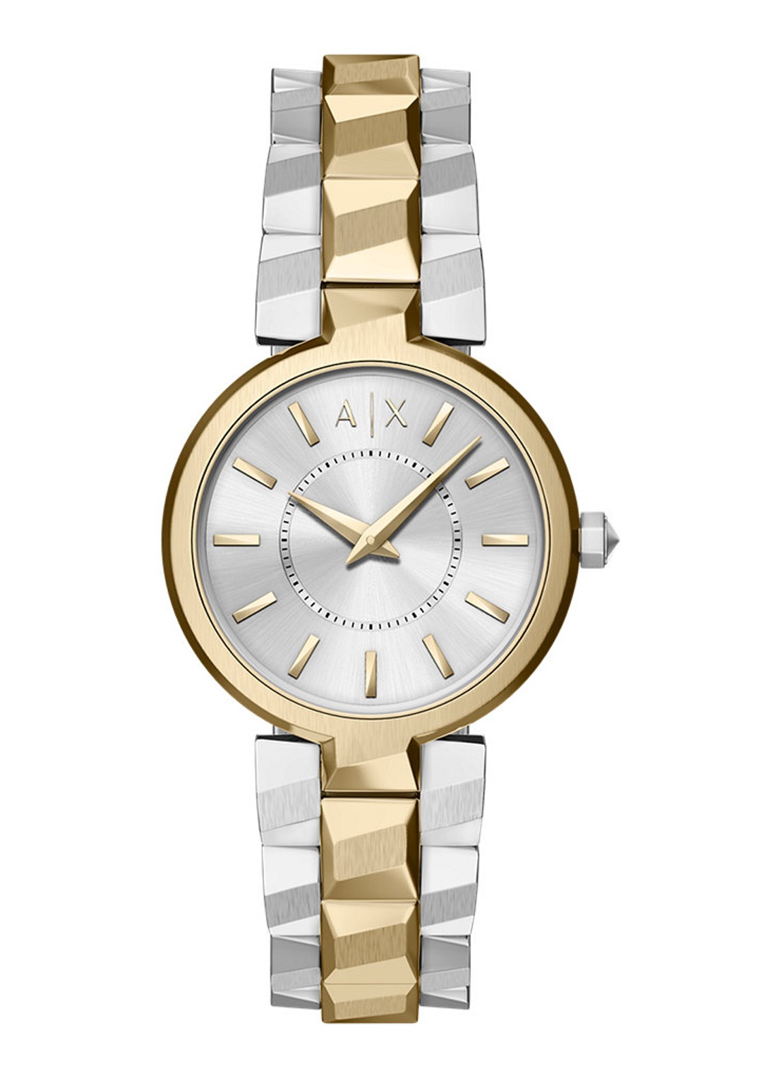 Armani Horloge AX4406 - voorkant 6 zilver