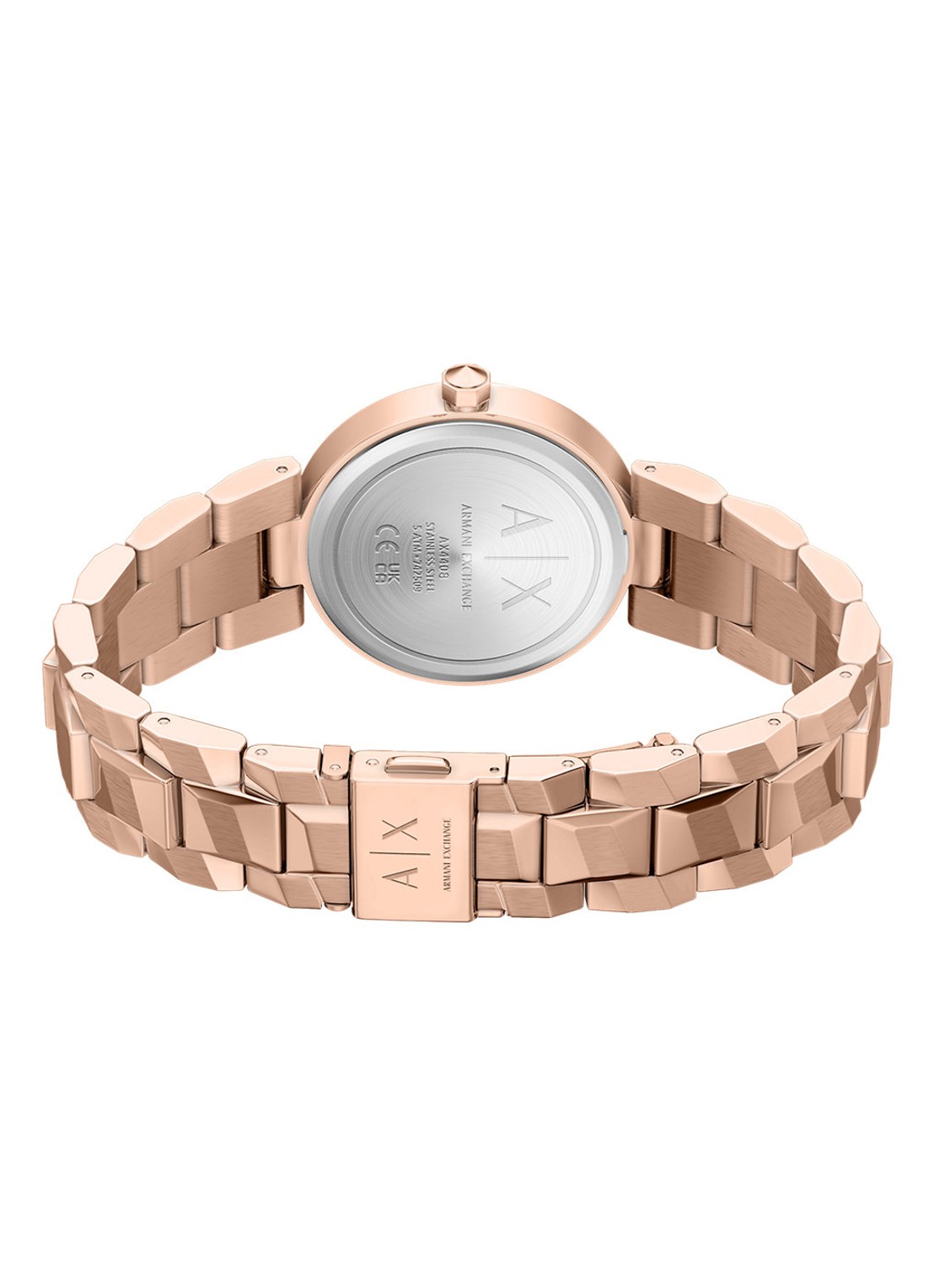 Armani Horloge AX4408 - detail 5 roségoud