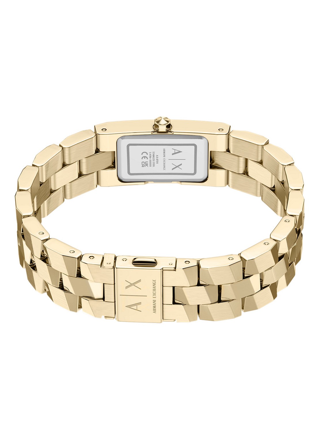 Armani Horloge AX4701 - detail 4 goud