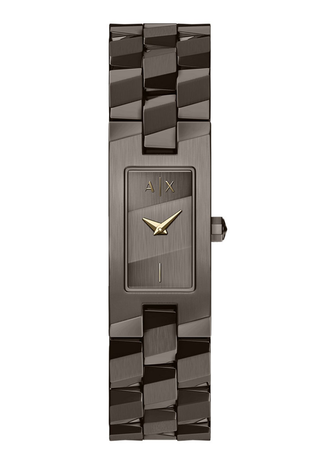 Armani Horloge AX4703 - voorkant bruin