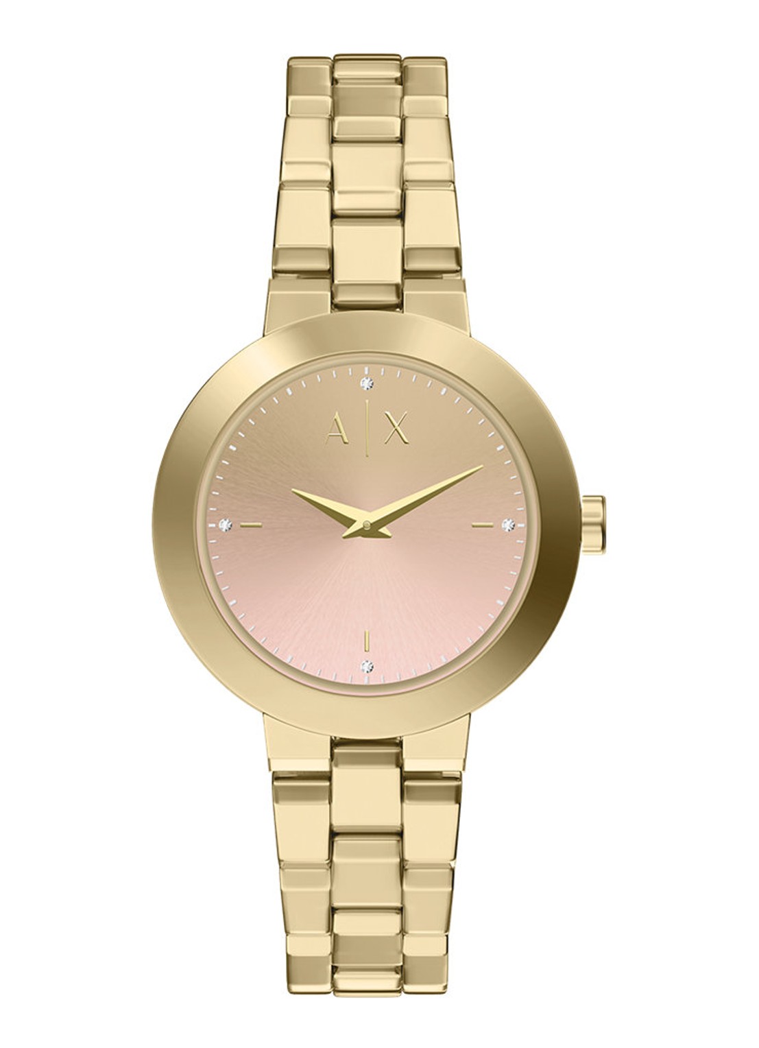 Armani Horloge AX5182 - voorkant 6 goud