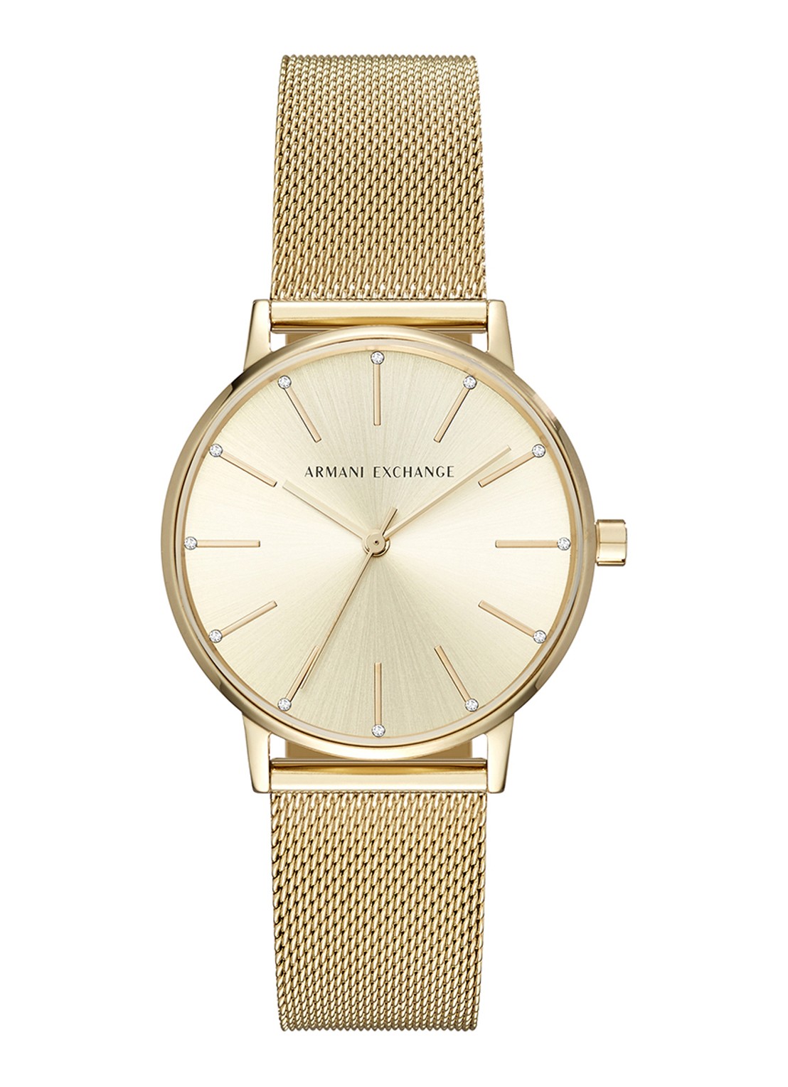 Armani Horloge AX5536 - voorkant goud