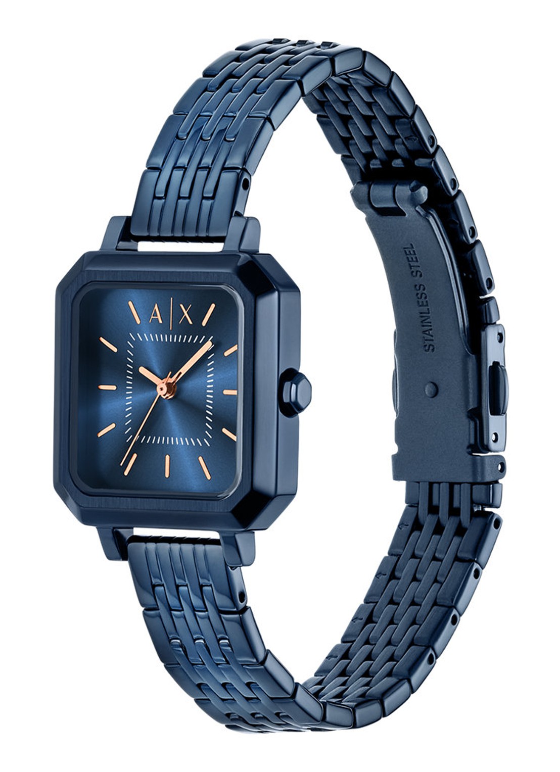 Armani Horloge AX5730 - detail 4 donkerblauw