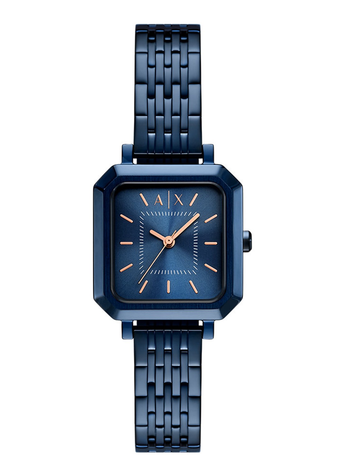 Armani Horloge AX5730 - voorkant donkerblauw